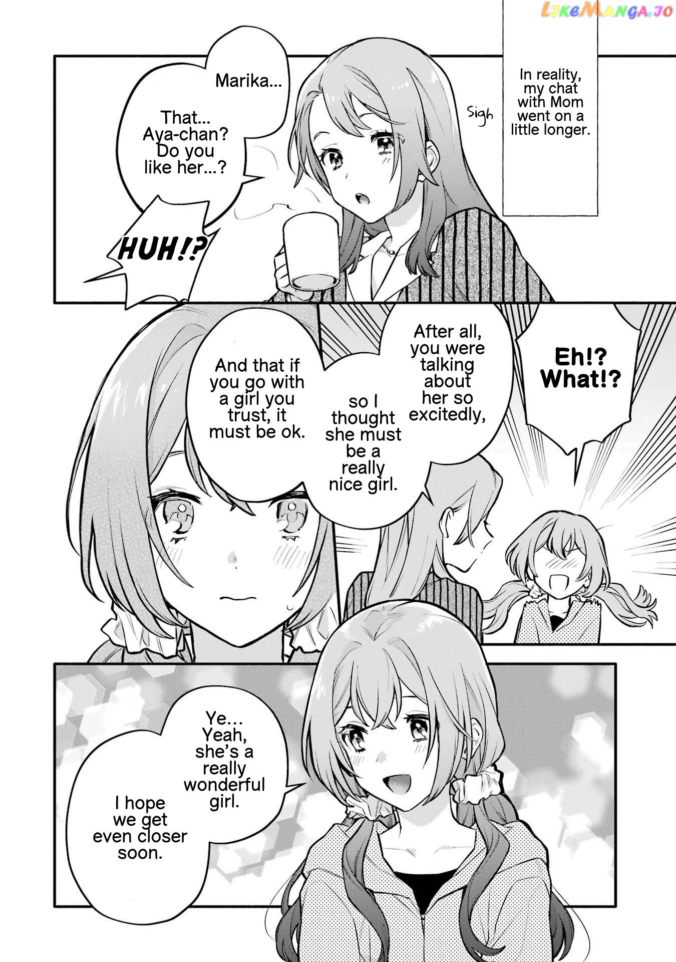 A Yuri Story About A Girl Who Insists “it’s Impossible For Two Girls To Get Together” Completely Falling Within 100 Days chapter 12 - page 9
