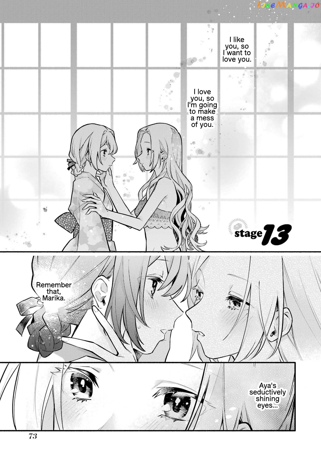 A Yuri Story About A Girl Who Insists “it’s Impossible For Two Girls To Get Together” Completely Falling Within 100 Days chapter 13 - page 1