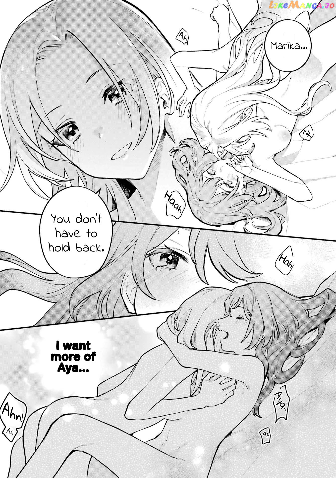 A Yuri Story About A Girl Who Insists “it’s Impossible For Two Girls To Get Together” Completely Falling Within 100 Days chapter 13 - page 10