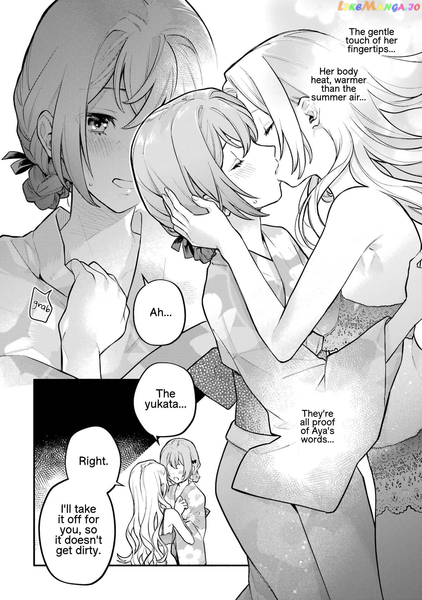 A Yuri Story About A Girl Who Insists “it’s Impossible For Two Girls To Get Together” Completely Falling Within 100 Days chapter 13 - page 2