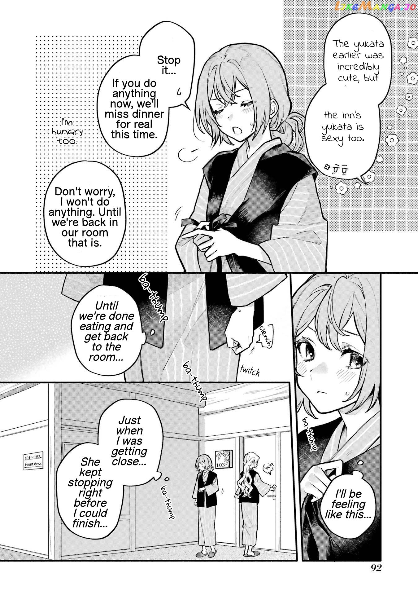A Yuri Story About A Girl Who Insists “it’s Impossible For Two Girls To Get Together” Completely Falling Within 100 Days chapter 13 - page 20