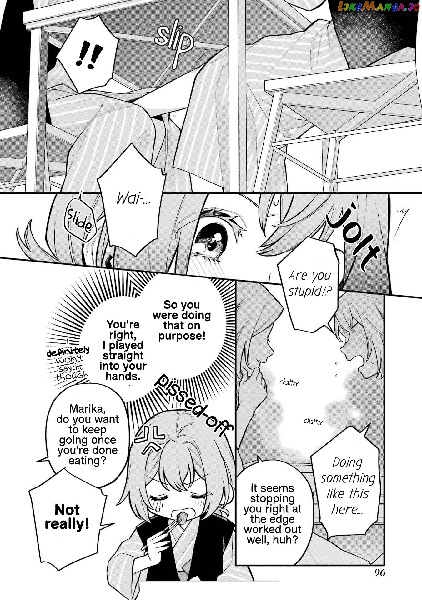 A Yuri Story About A Girl Who Insists “it’s Impossible For Two Girls To Get Together” Completely Falling Within 100 Days chapter 13 - page 24