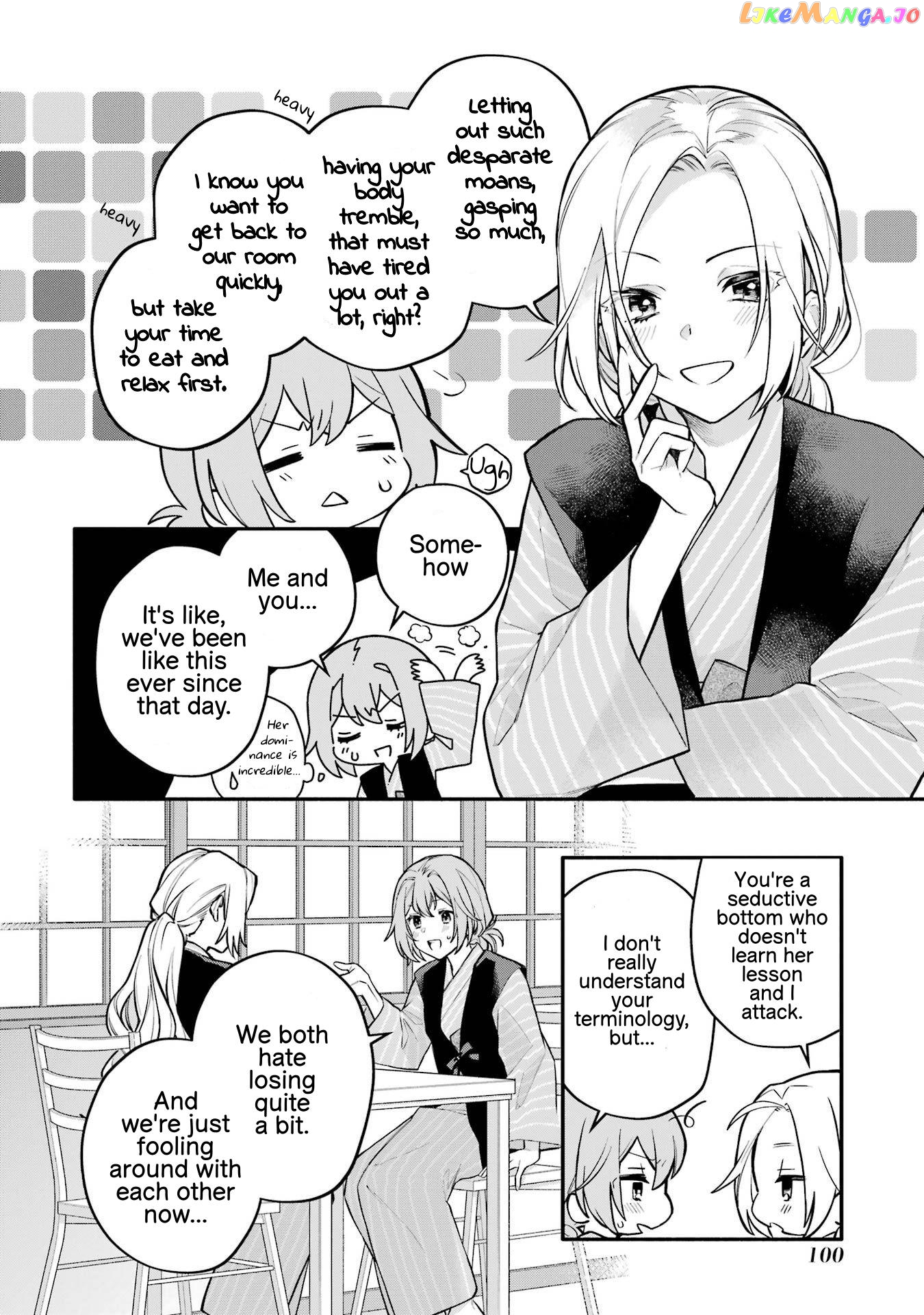 A Yuri Story About A Girl Who Insists “it’s Impossible For Two Girls To Get Together” Completely Falling Within 100 Days chapter 13 - page 28