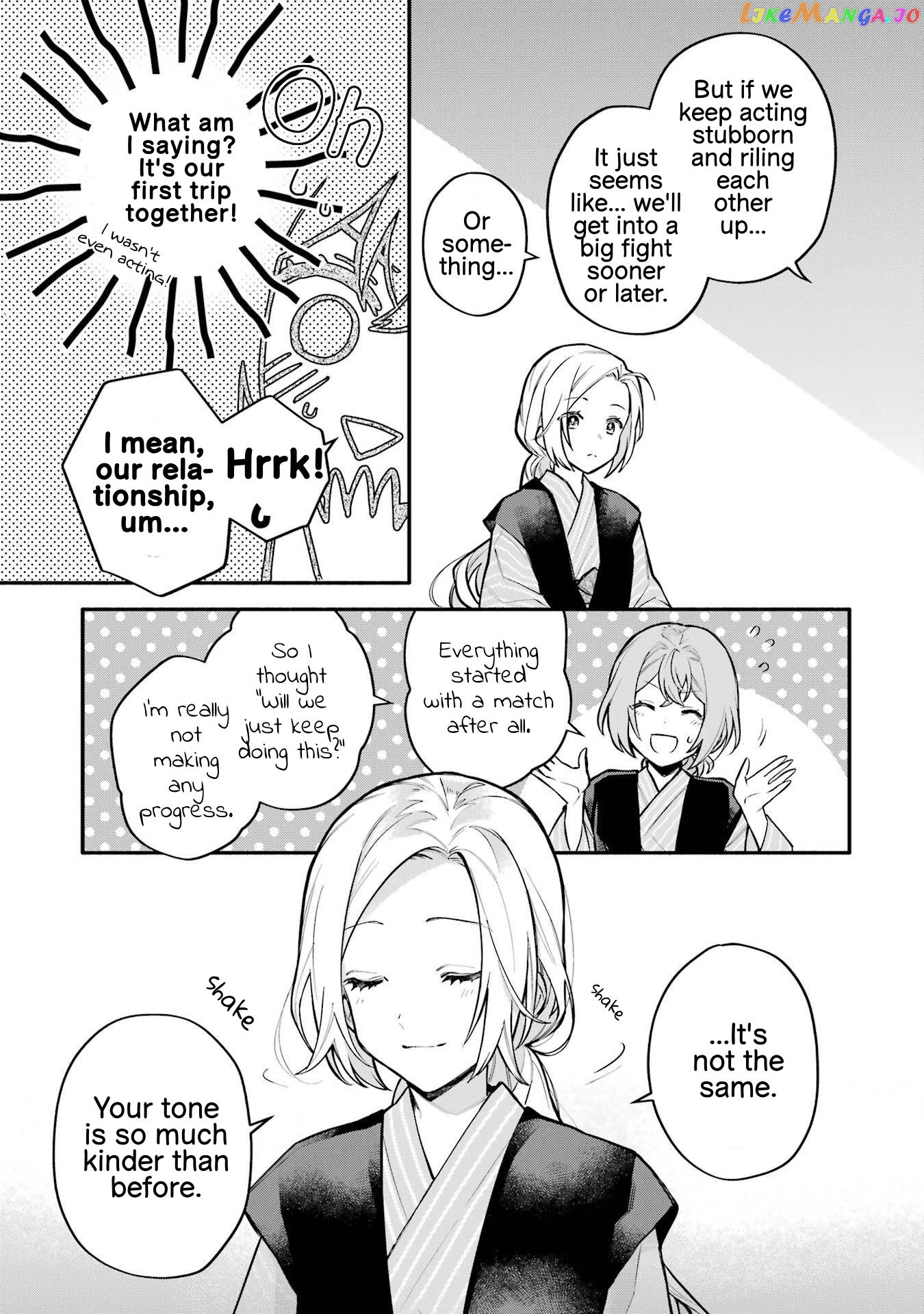 A Yuri Story About A Girl Who Insists “it’s Impossible For Two Girls To Get Together” Completely Falling Within 100 Days chapter 13 - page 29