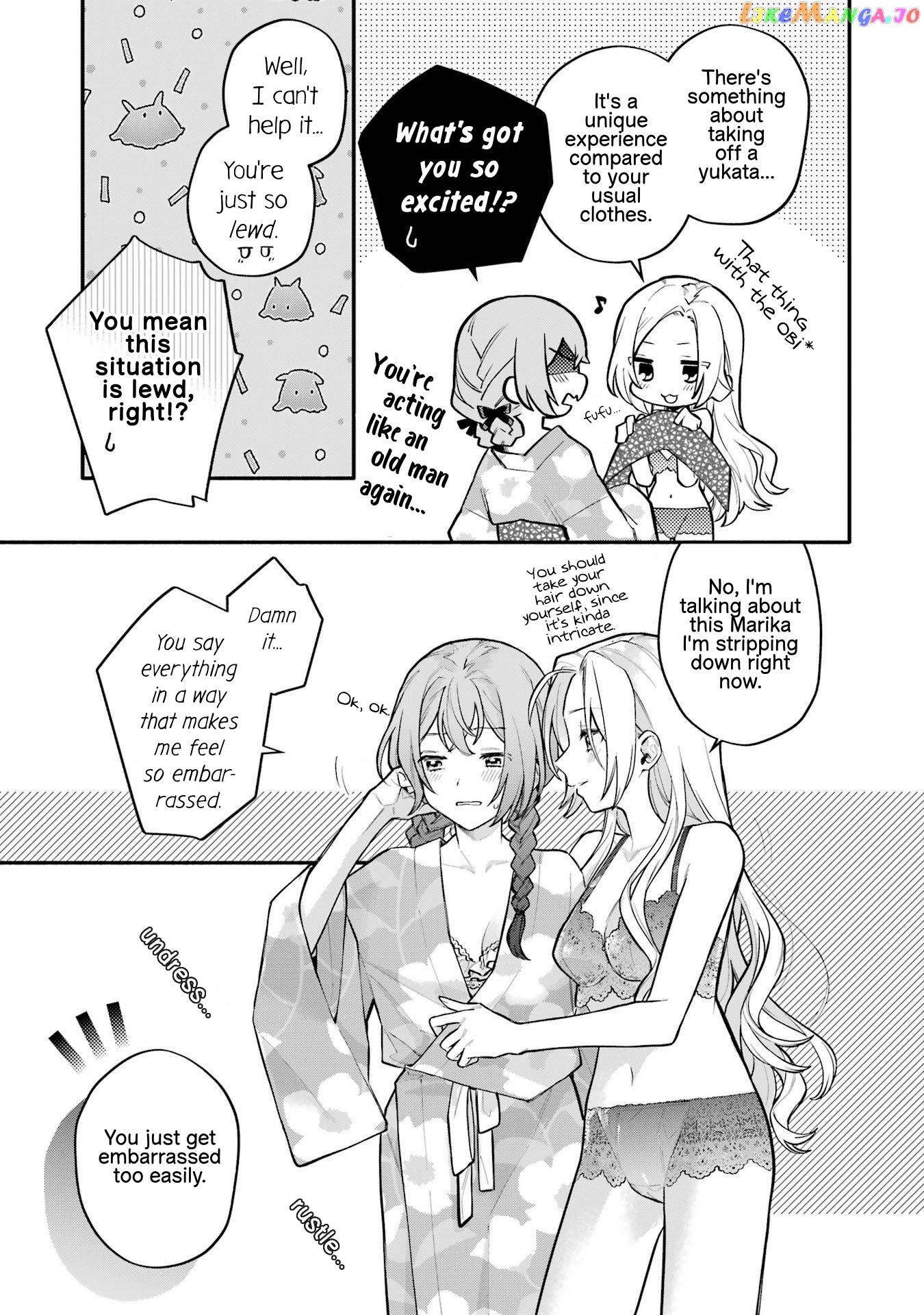 A Yuri Story About A Girl Who Insists “it’s Impossible For Two Girls To Get Together” Completely Falling Within 100 Days chapter 13 - page 3