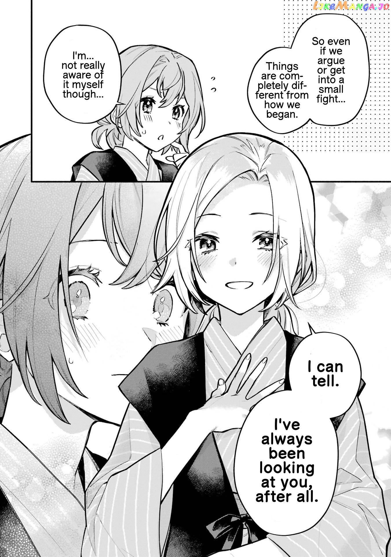 A Yuri Story About A Girl Who Insists “it’s Impossible For Two Girls To Get Together” Completely Falling Within 100 Days chapter 13 - page 30