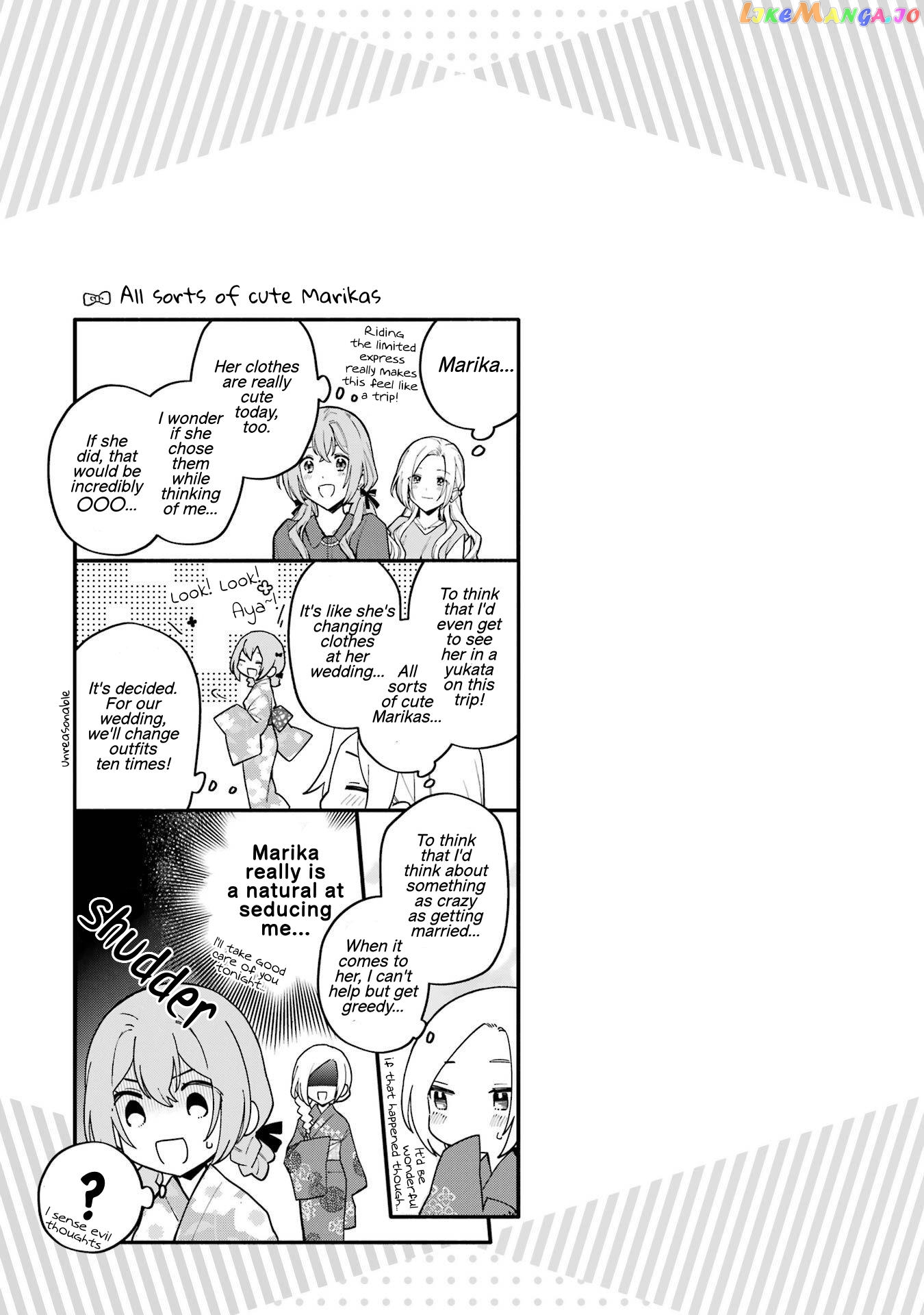 A Yuri Story About A Girl Who Insists “it’s Impossible For Two Girls To Get Together” Completely Falling Within 100 Days chapter 13 - page 35