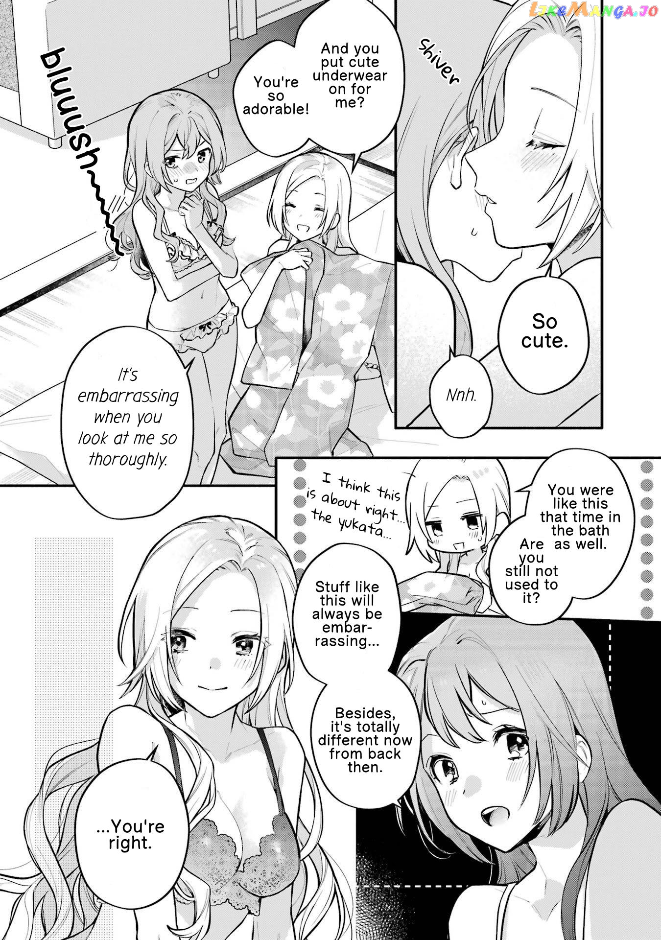 A Yuri Story About A Girl Who Insists “it’s Impossible For Two Girls To Get Together” Completely Falling Within 100 Days chapter 13 - page 4