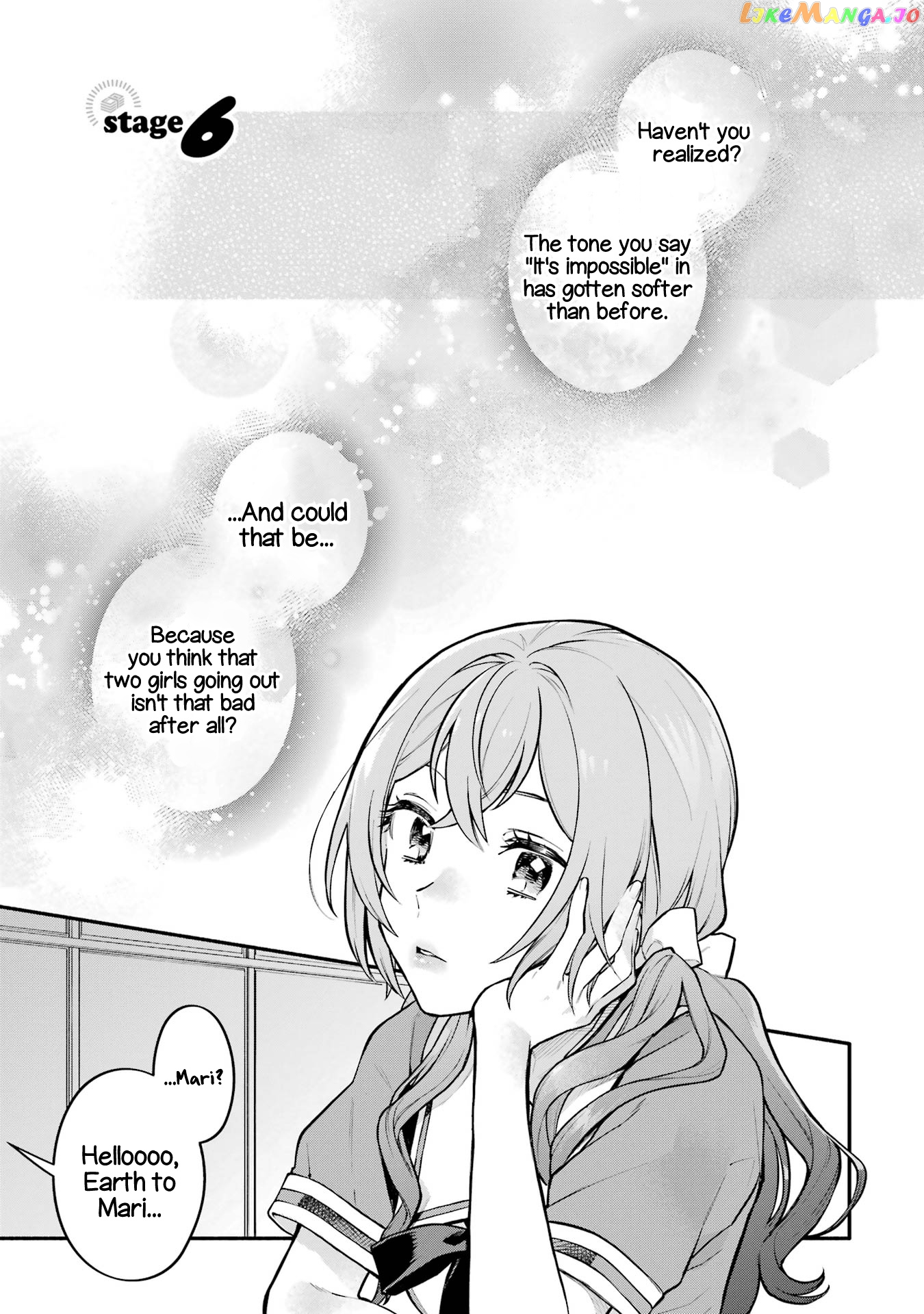 A Yuri Story About A Girl Who Insists “it’s Impossible For Two Girls To Get Together” Completely Falling Within 100 Days chapter 6 - page 4