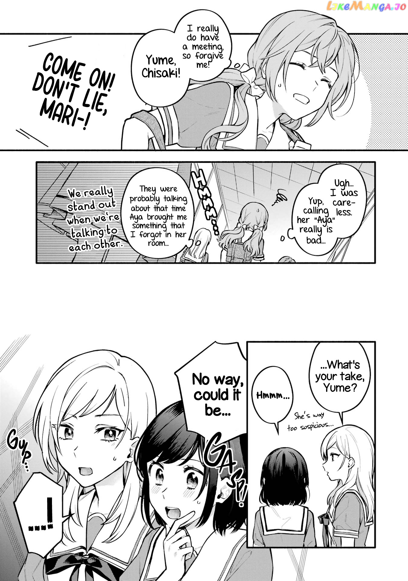 A Yuri Story About A Girl Who Insists “it’s Impossible For Two Girls To Get Together” Completely Falling Within 100 Days chapter 6 - page 8