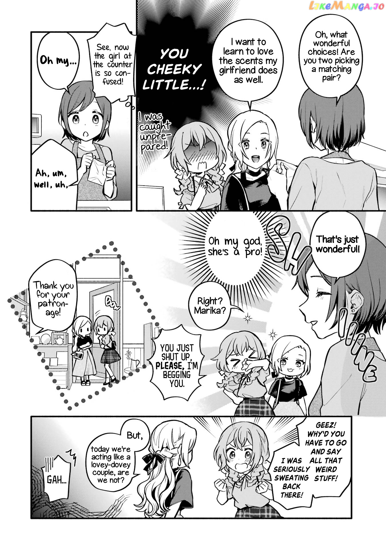 A Yuri Story About A Girl Who Insists “it’s Impossible For Two Girls To Get Together” Completely Falling Within 100 Days chapter 7 - page 12
