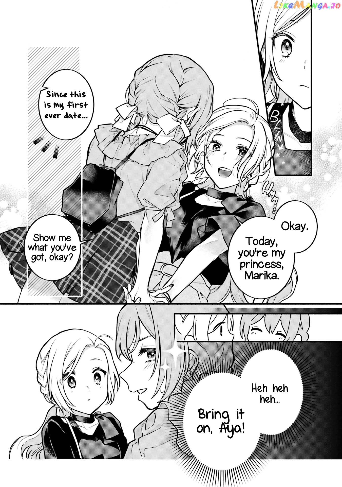 A Yuri Story About A Girl Who Insists “it’s Impossible For Two Girls To Get Together” Completely Falling Within 100 Days chapter 7 - page 16