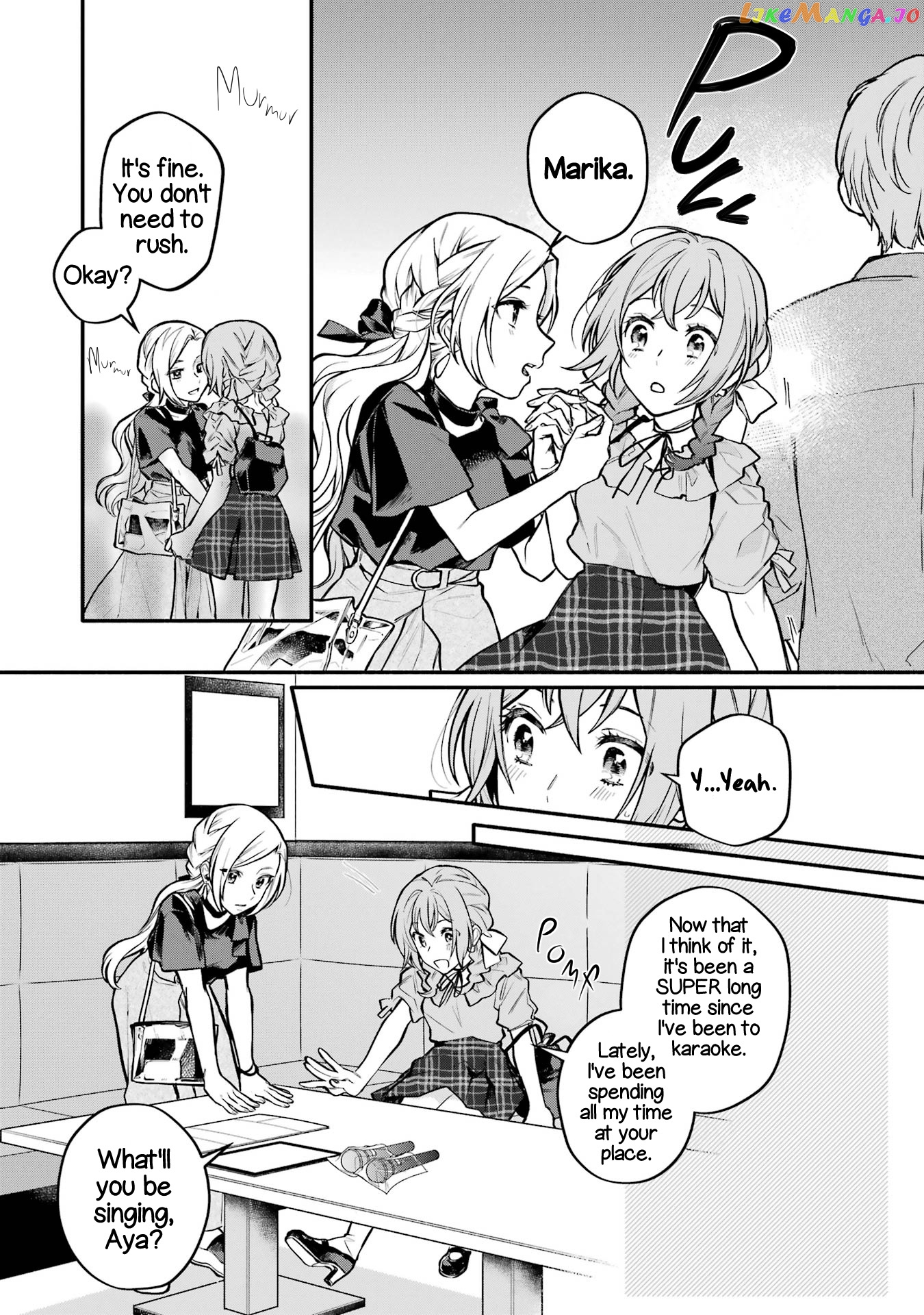 A Yuri Story About A Girl Who Insists “it’s Impossible For Two Girls To Get Together” Completely Falling Within 100 Days chapter 7 - page 19