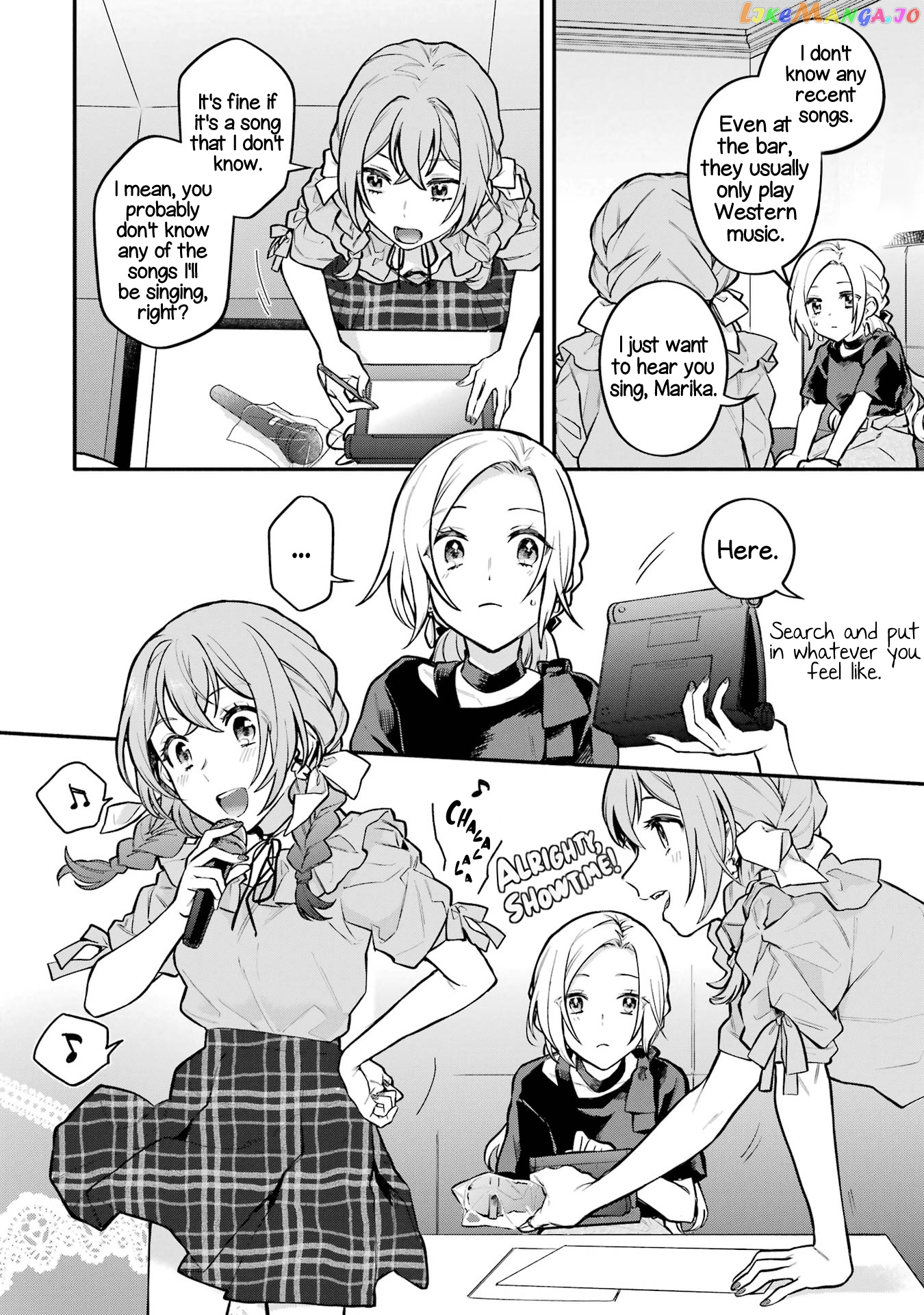 A Yuri Story About A Girl Who Insists “it’s Impossible For Two Girls To Get Together” Completely Falling Within 100 Days chapter 7 - page 20