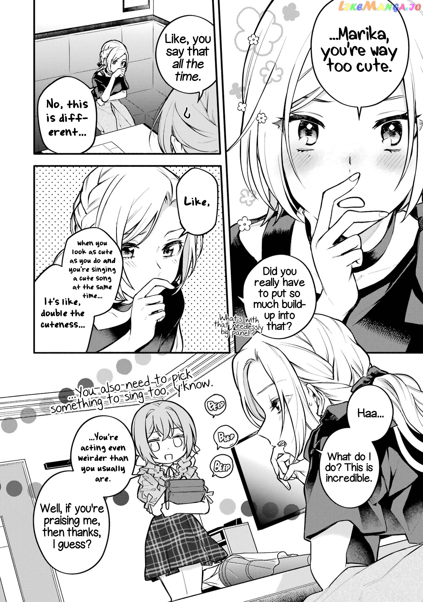 A Yuri Story About A Girl Who Insists “it’s Impossible For Two Girls To Get Together” Completely Falling Within 100 Days chapter 7 - page 22