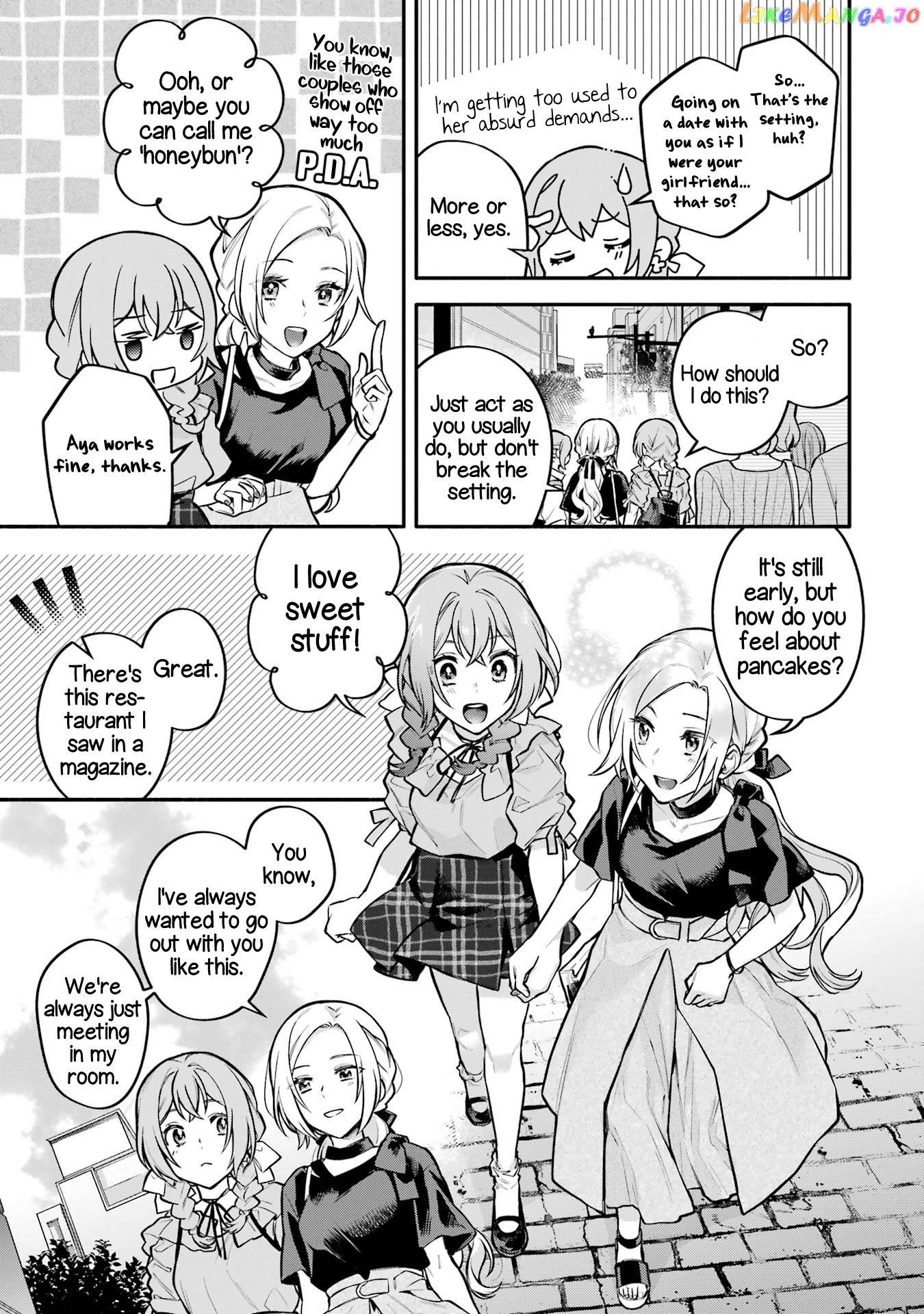A Yuri Story About A Girl Who Insists “it’s Impossible For Two Girls To Get Together” Completely Falling Within 100 Days chapter 7 - page 3