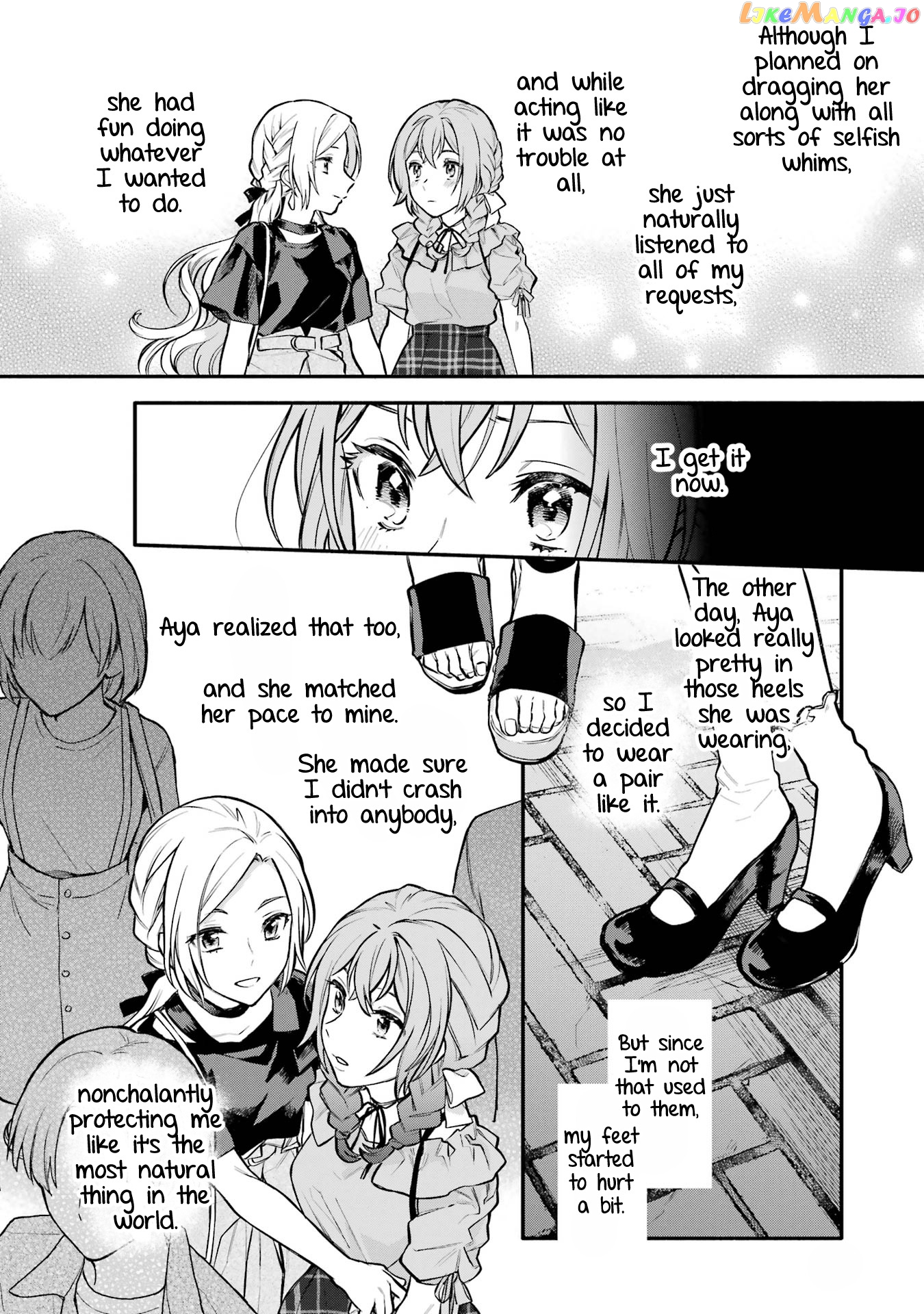 A Yuri Story About A Girl Who Insists “it’s Impossible For Two Girls To Get Together” Completely Falling Within 100 Days chapter 7 - page 30