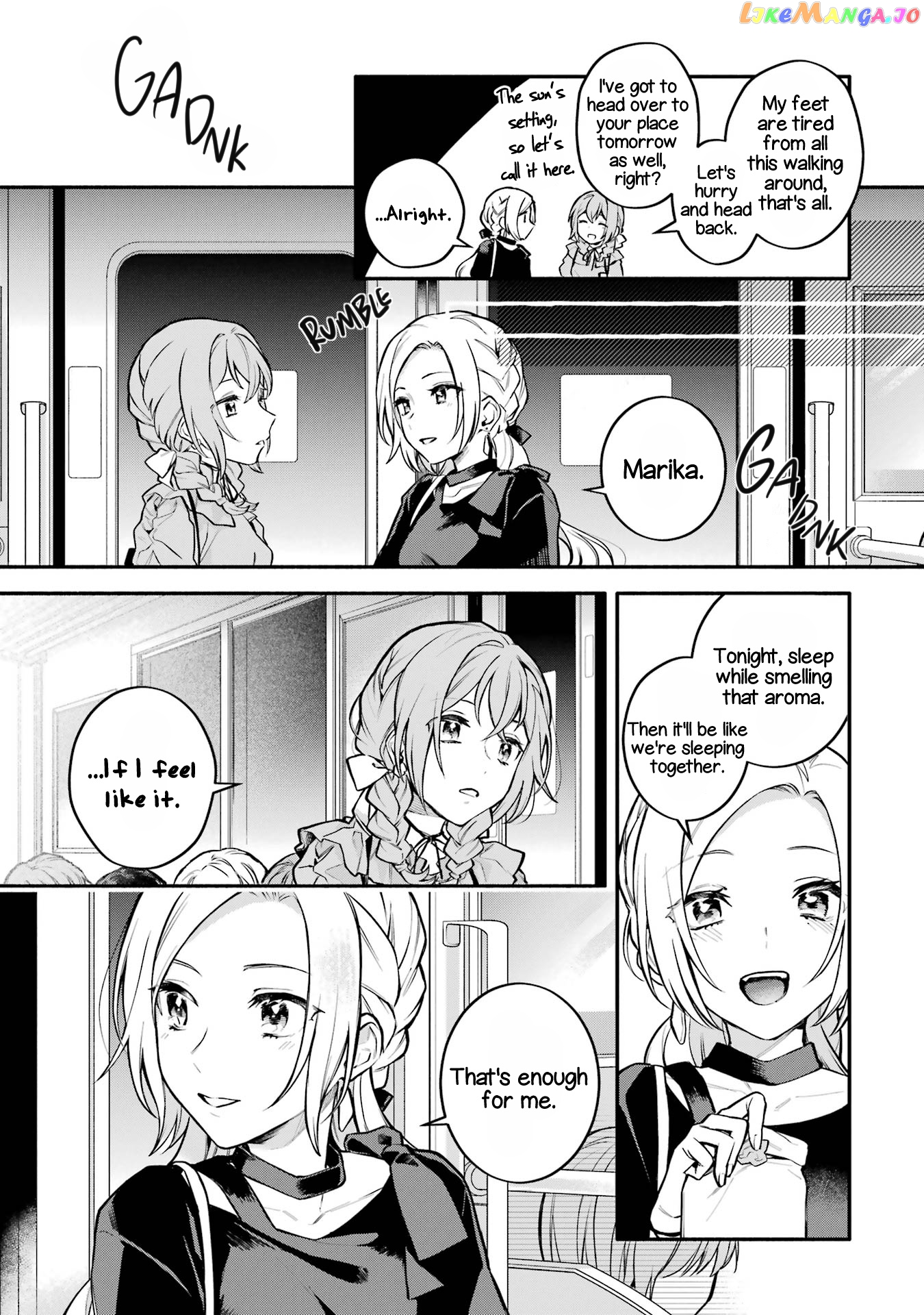 A Yuri Story About A Girl Who Insists “it’s Impossible For Two Girls To Get Together” Completely Falling Within 100 Days chapter 7 - page 33