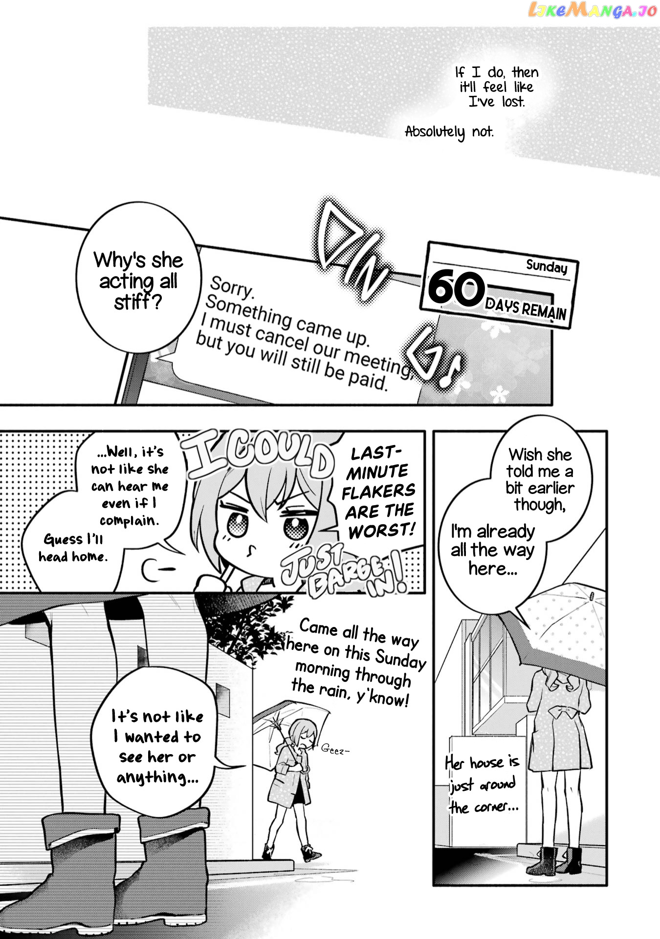 A Yuri Story About A Girl Who Insists “it’s Impossible For Two Girls To Get Together” Completely Falling Within 100 Days chapter 7 - page 35