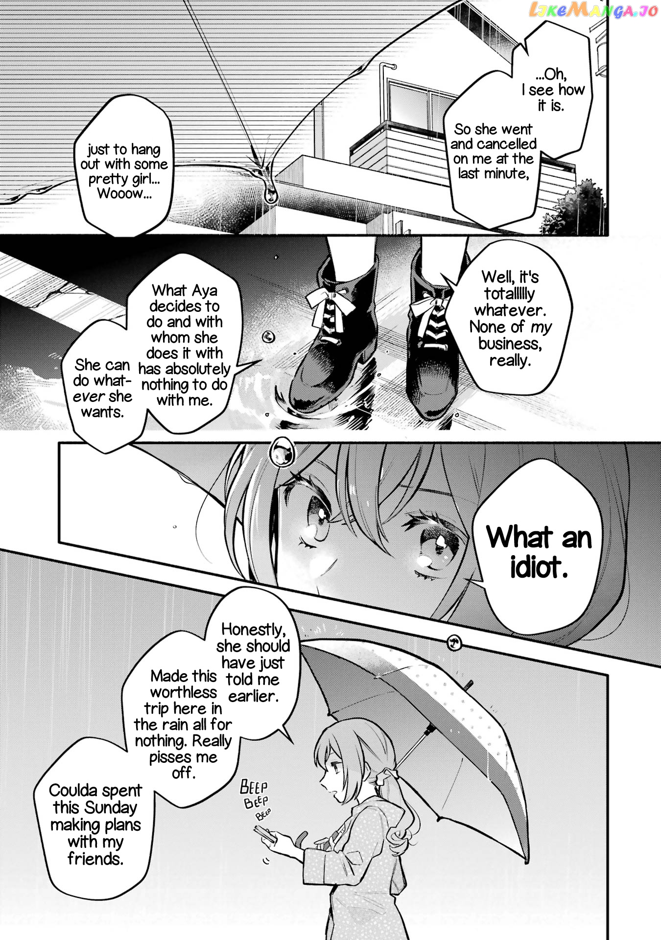 A Yuri Story About A Girl Who Insists “it’s Impossible For Two Girls To Get Together” Completely Falling Within 100 Days chapter 7 - page 39