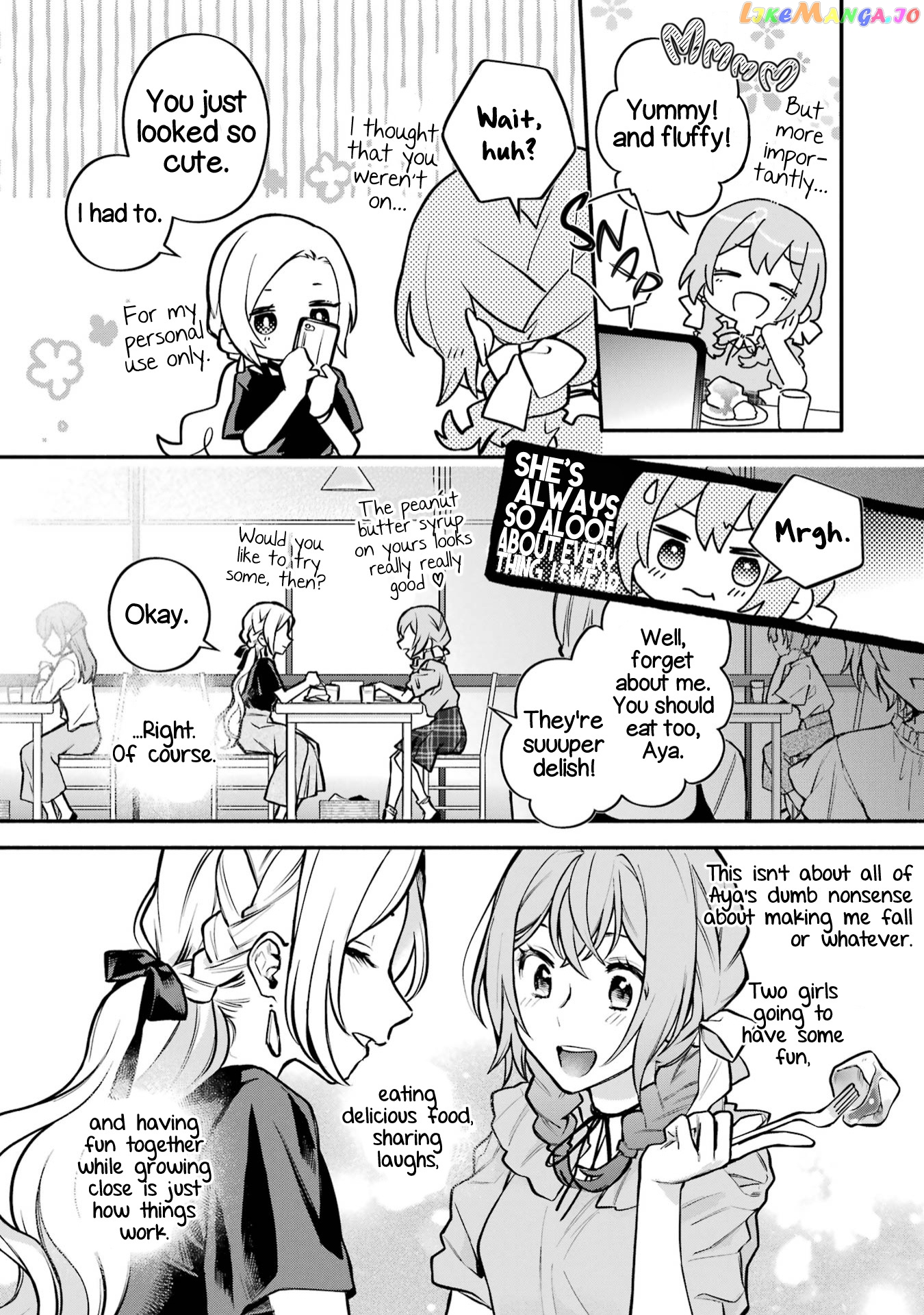 A Yuri Story About A Girl Who Insists “it’s Impossible For Two Girls To Get Together” Completely Falling Within 100 Days chapter 7 - page 6