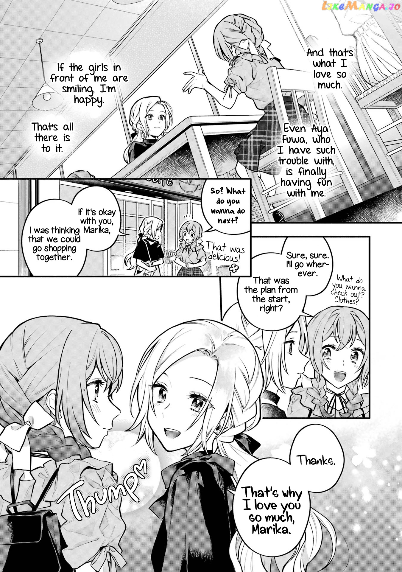 A Yuri Story About A Girl Who Insists “it’s Impossible For Two Girls To Get Together” Completely Falling Within 100 Days chapter 7 - page 7