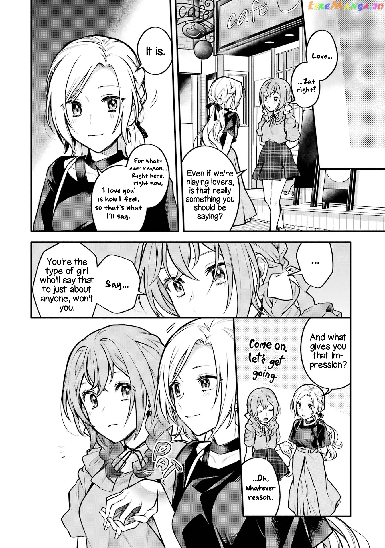 A Yuri Story About A Girl Who Insists “it’s Impossible For Two Girls To Get Together” Completely Falling Within 100 Days chapter 7 - page 8