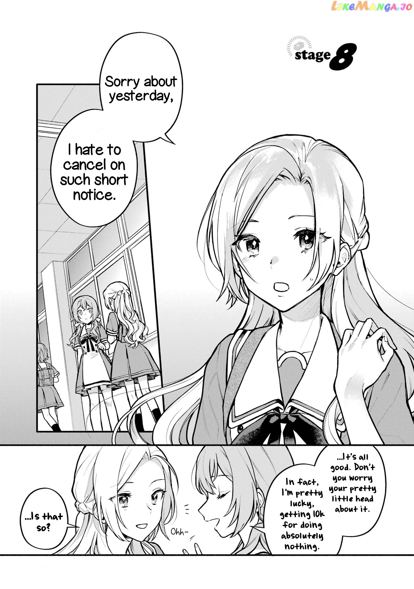 A Yuri Story About A Girl Who Insists “it’s Impossible For Two Girls To Get Together” Completely Falling Within 100 Days chapter 8 - page 1