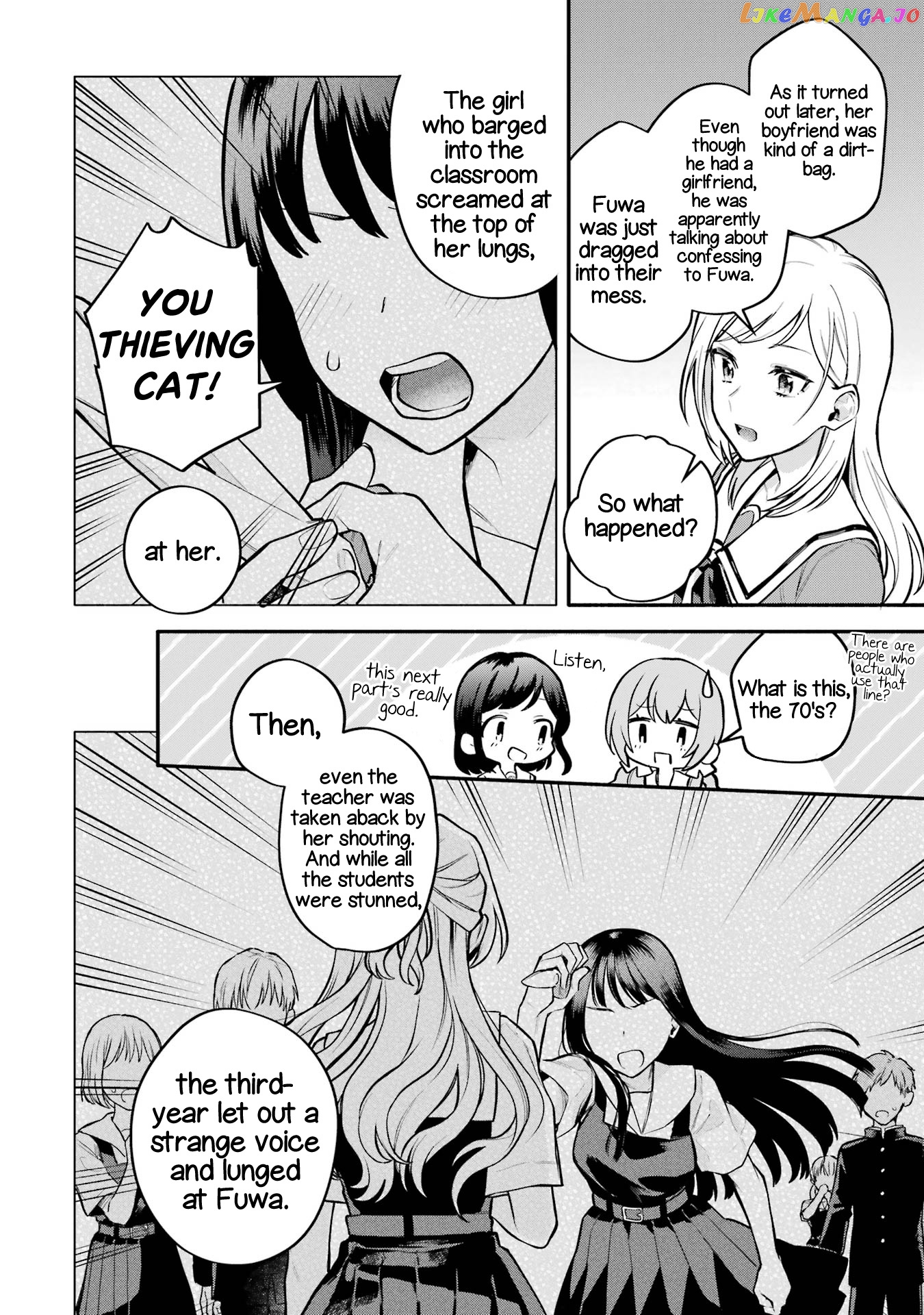 A Yuri Story About A Girl Who Insists “it’s Impossible For Two Girls To Get Together” Completely Falling Within 100 Days chapter 8 - page 10