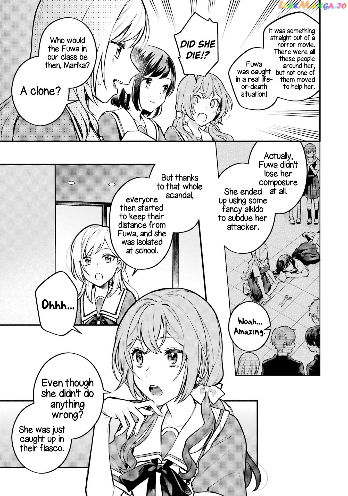 A Yuri Story About A Girl Who Insists “it’s Impossible For Two Girls To Get Together” Completely Falling Within 100 Days chapter 8 - page 11