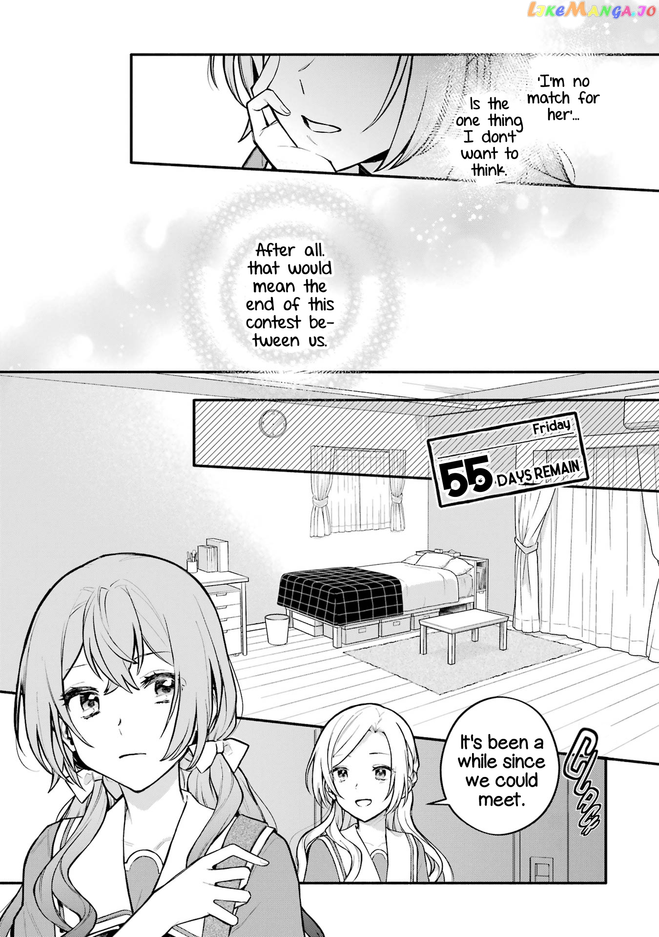 A Yuri Story About A Girl Who Insists “it’s Impossible For Two Girls To Get Together” Completely Falling Within 100 Days chapter 8 - page 17