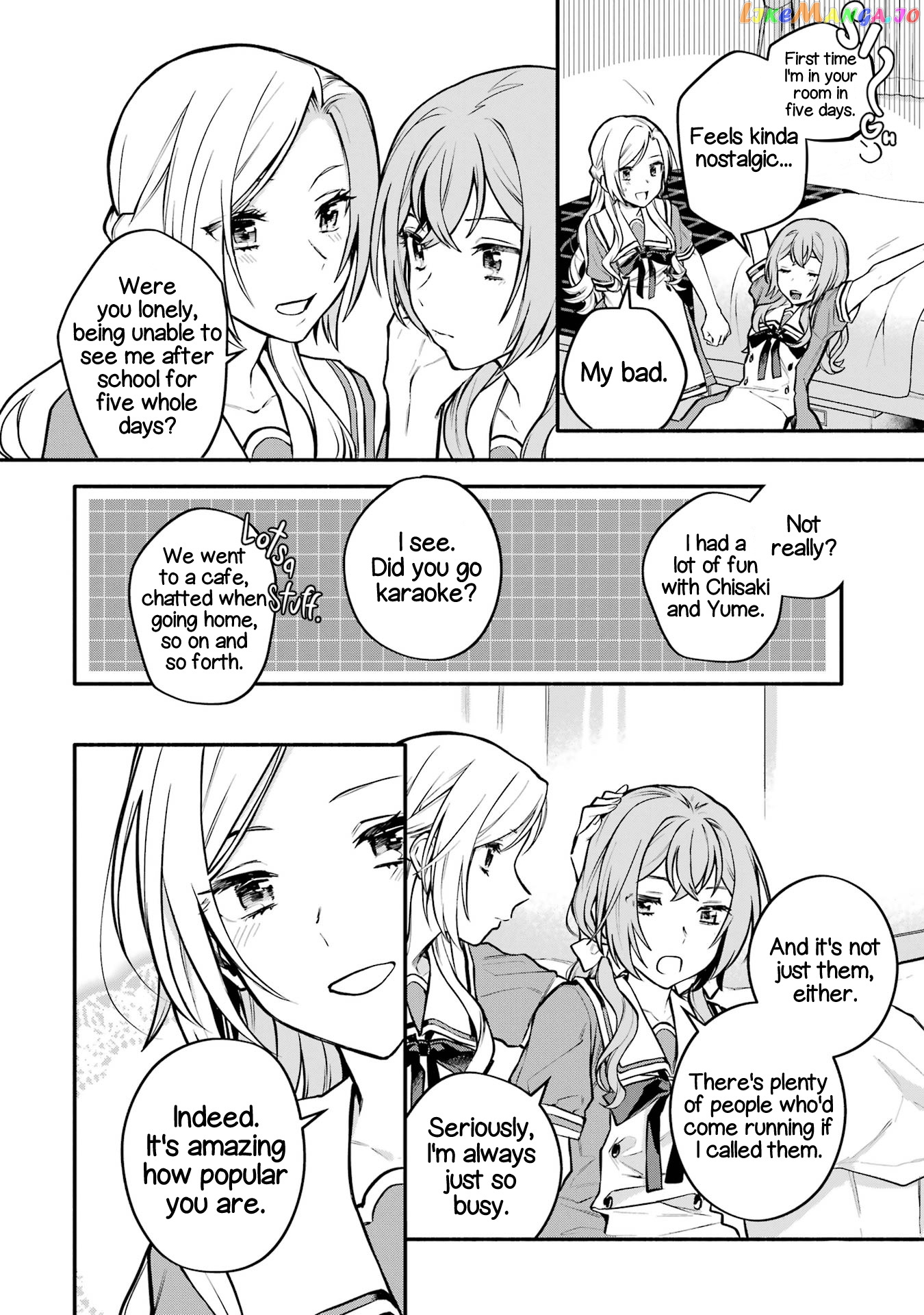A Yuri Story About A Girl Who Insists “it’s Impossible For Two Girls To Get Together” Completely Falling Within 100 Days chapter 8 - page 18