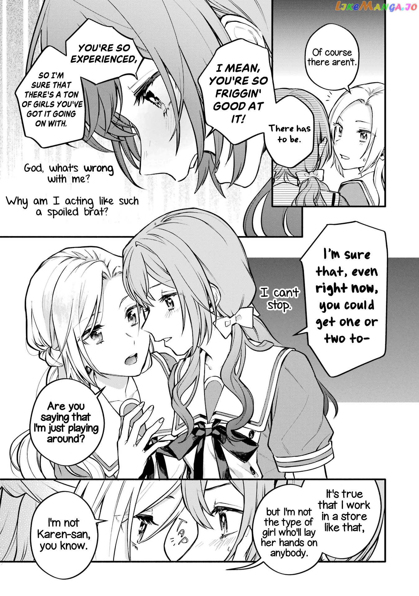 A Yuri Story About A Girl Who Insists “it’s Impossible For Two Girls To Get Together” Completely Falling Within 100 Days chapter 8 - page 21