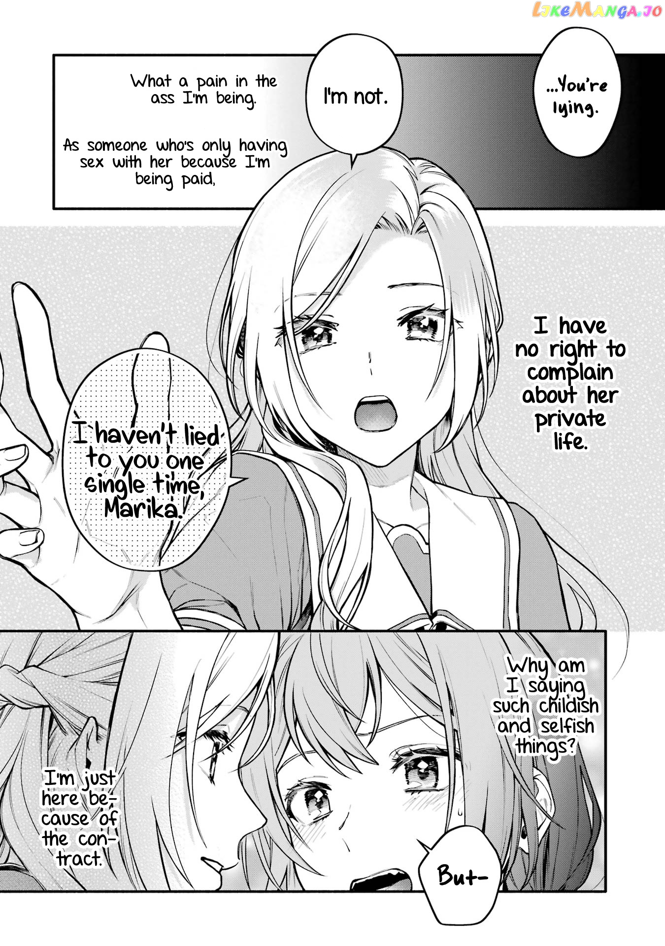 A Yuri Story About A Girl Who Insists “it’s Impossible For Two Girls To Get Together” Completely Falling Within 100 Days chapter 8 - page 22