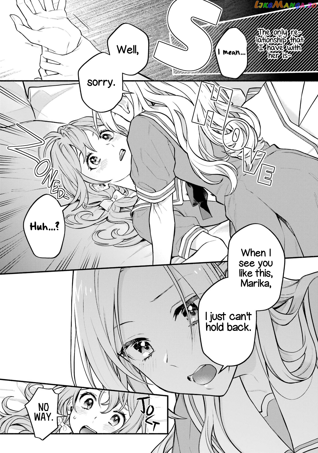 A Yuri Story About A Girl Who Insists “it’s Impossible For Two Girls To Get Together” Completely Falling Within 100 Days chapter 8 - page 23