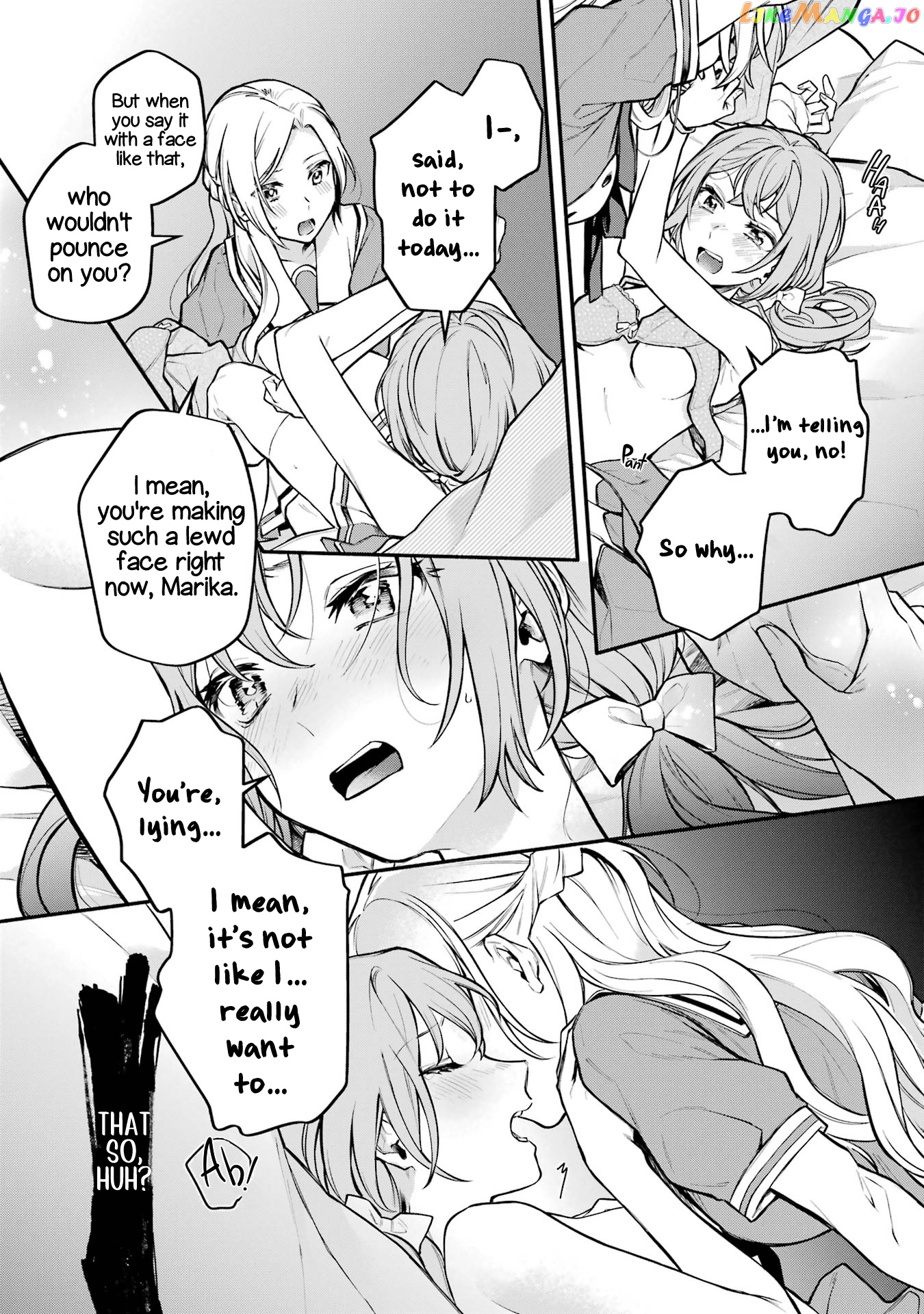 A Yuri Story About A Girl Who Insists “it’s Impossible For Two Girls To Get Together” Completely Falling Within 100 Days chapter 8 - page 25
