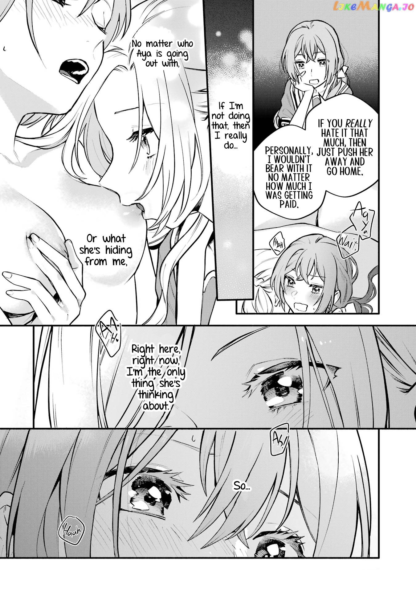 A Yuri Story About A Girl Who Insists “it’s Impossible For Two Girls To Get Together” Completely Falling Within 100 Days chapter 8 - page 26