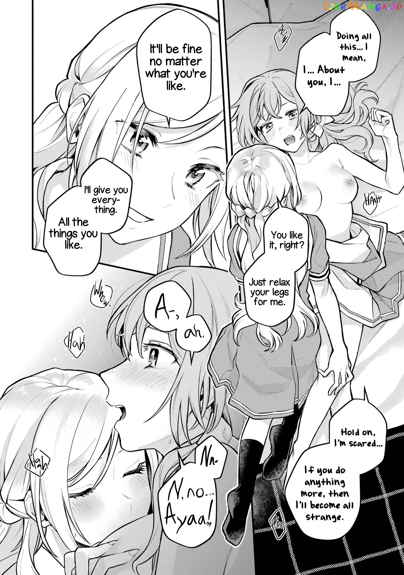 A Yuri Story About A Girl Who Insists “it’s Impossible For Two Girls To Get Together” Completely Falling Within 100 Days chapter 8 - page 28