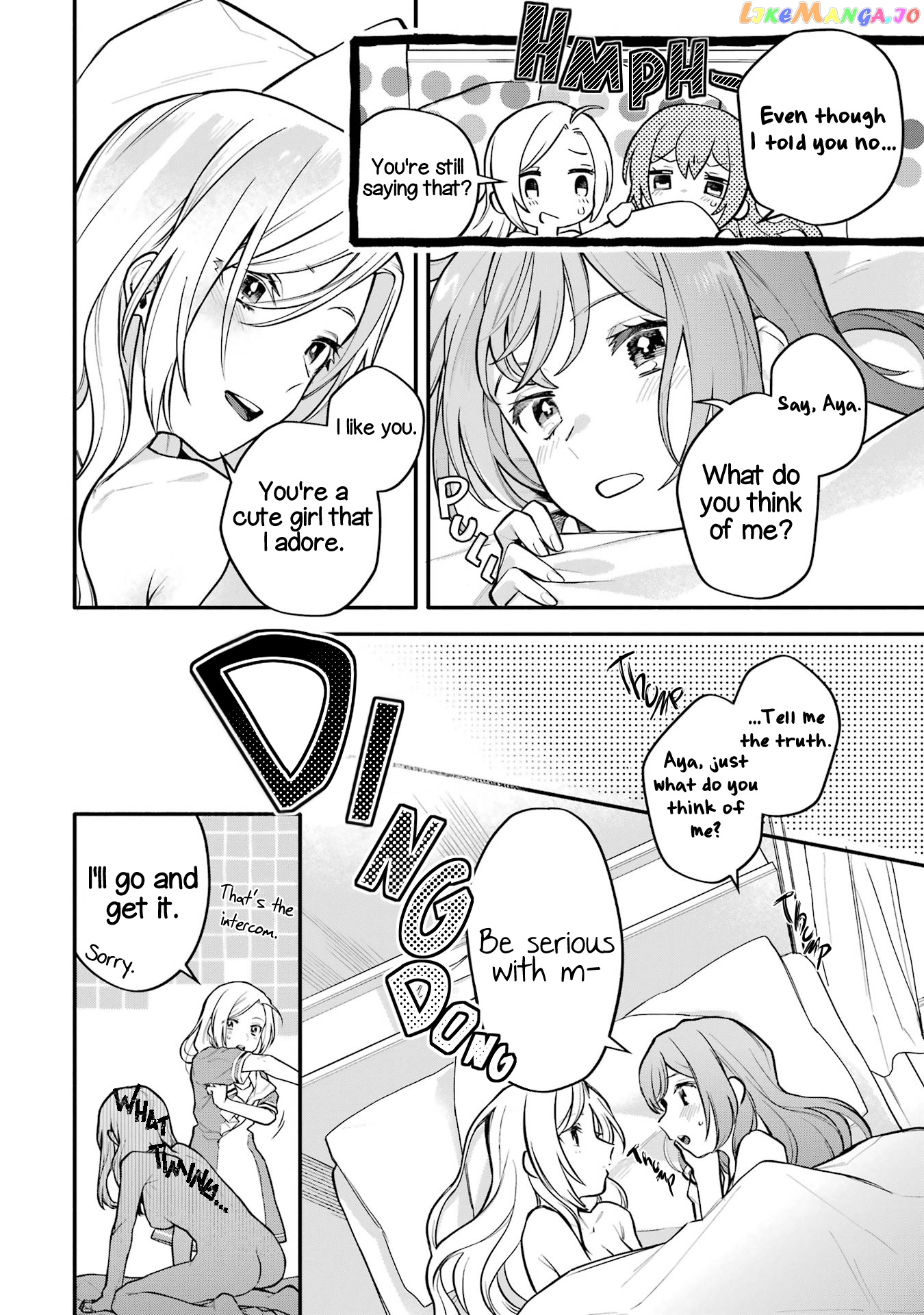 A Yuri Story About A Girl Who Insists “it’s Impossible For Two Girls To Get Together” Completely Falling Within 100 Days chapter 8 - page 34
