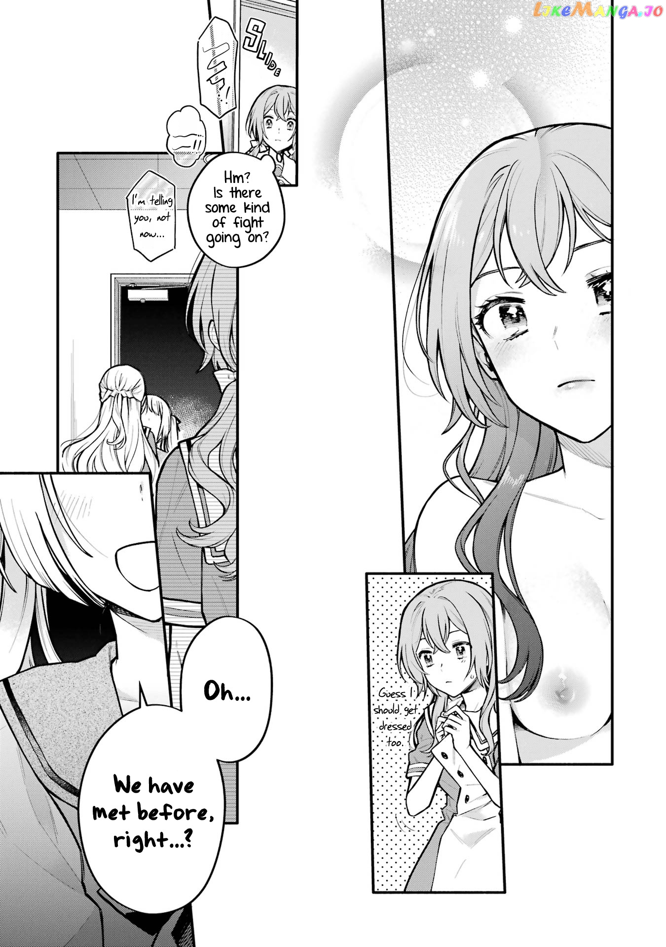 A Yuri Story About A Girl Who Insists “it’s Impossible For Two Girls To Get Together” Completely Falling Within 100 Days chapter 8 - page 35