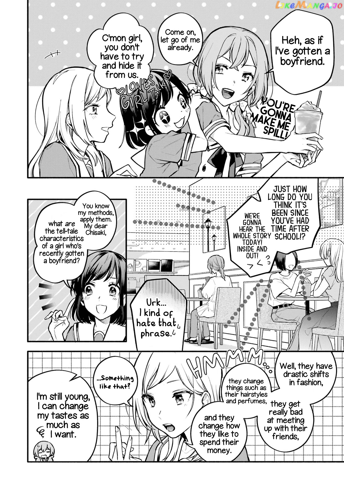 A Yuri Story About A Girl Who Insists “it’s Impossible For Two Girls To Get Together” Completely Falling Within 100 Days chapter 8 - page 4