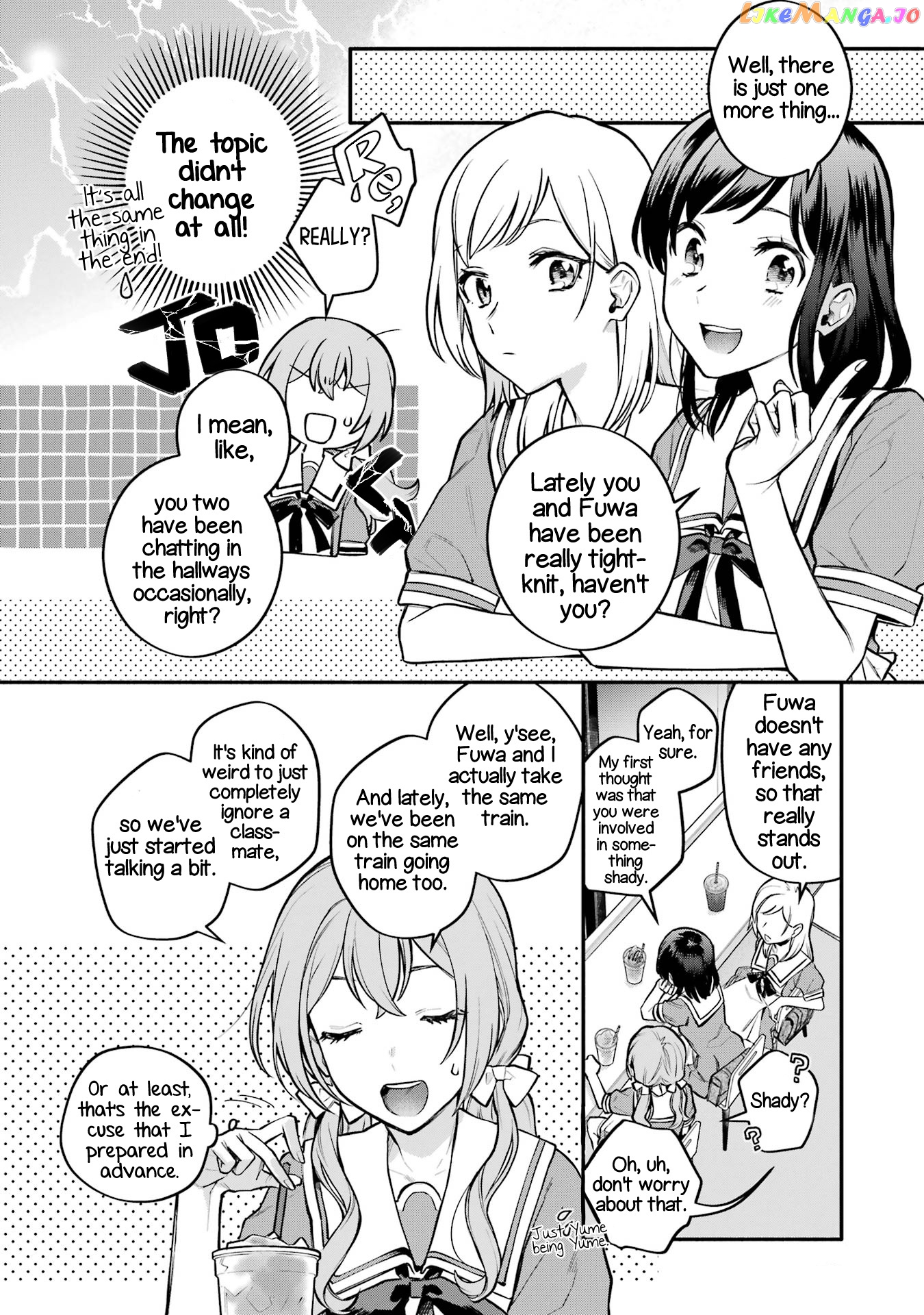 A Yuri Story About A Girl Who Insists “it’s Impossible For Two Girls To Get Together” Completely Falling Within 100 Days chapter 8 - page 6
