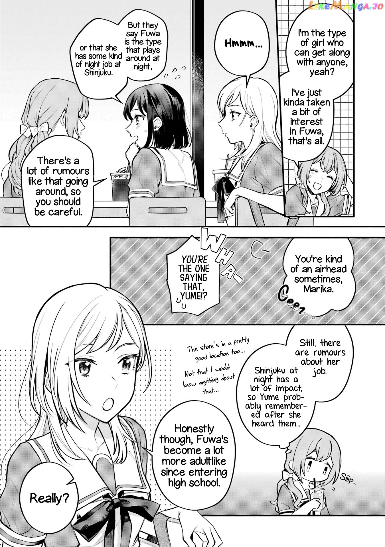 A Yuri Story About A Girl Who Insists “it’s Impossible For Two Girls To Get Together” Completely Falling Within 100 Days chapter 8 - page 7