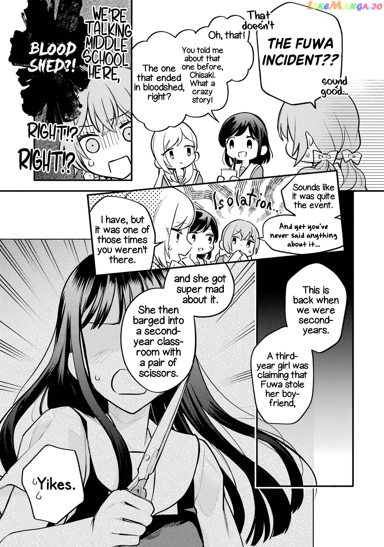 A Yuri Story About A Girl Who Insists “it’s Impossible For Two Girls To Get Together” Completely Falling Within 100 Days chapter 8 - page 9