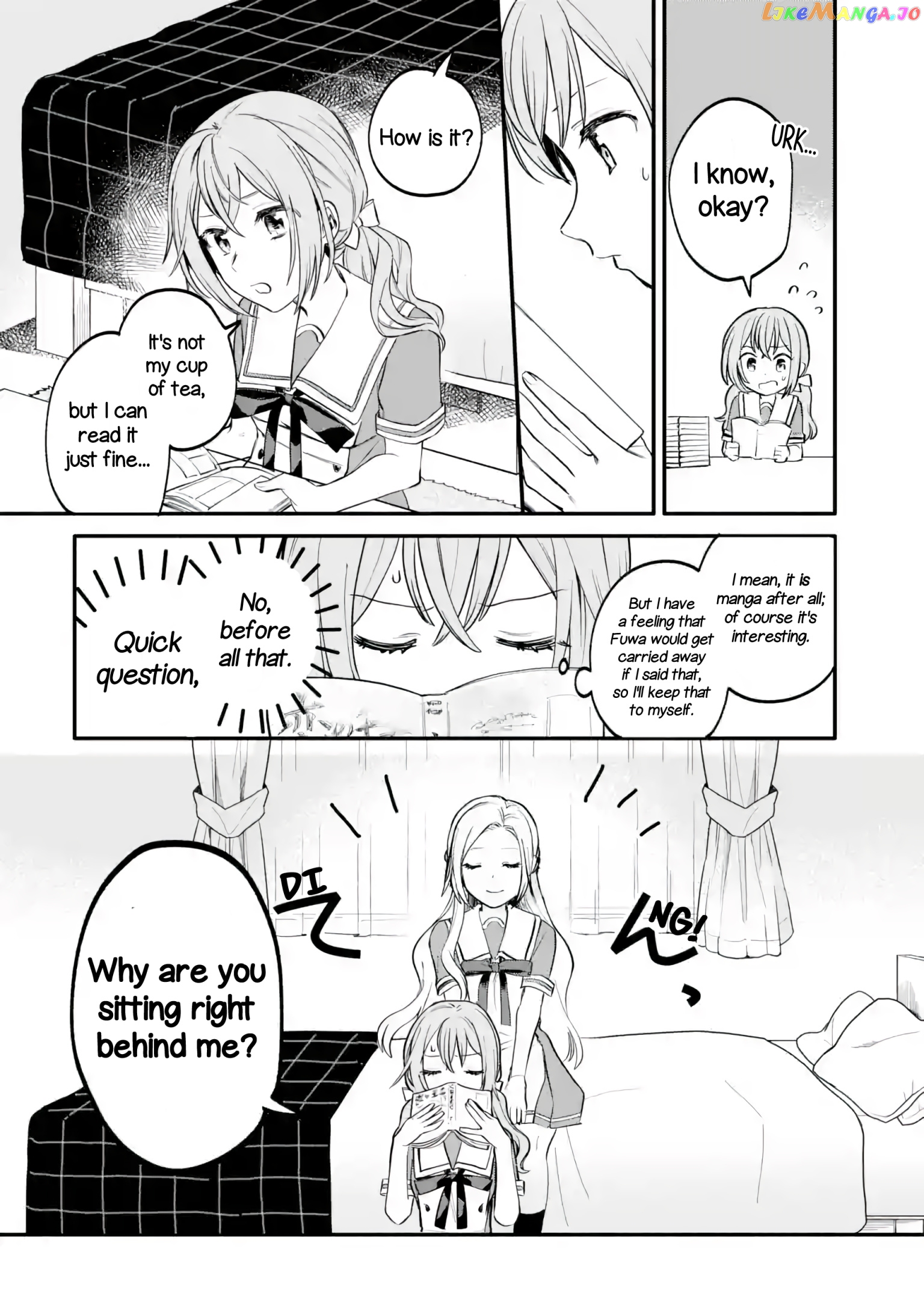 A Yuri Story About A Girl Who Insists “it’s Impossible For Two Girls To Get Together” Completely Falling Within 100 Days chapter 2 - page 12