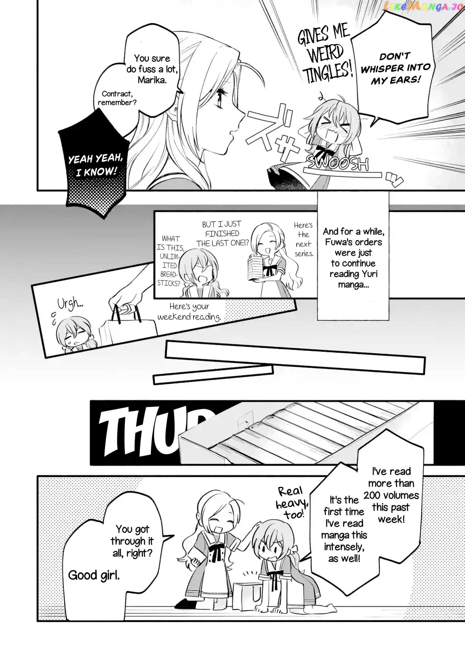 A Yuri Story About A Girl Who Insists “it’s Impossible For Two Girls To Get Together” Completely Falling Within 100 Days chapter 2 - page 18