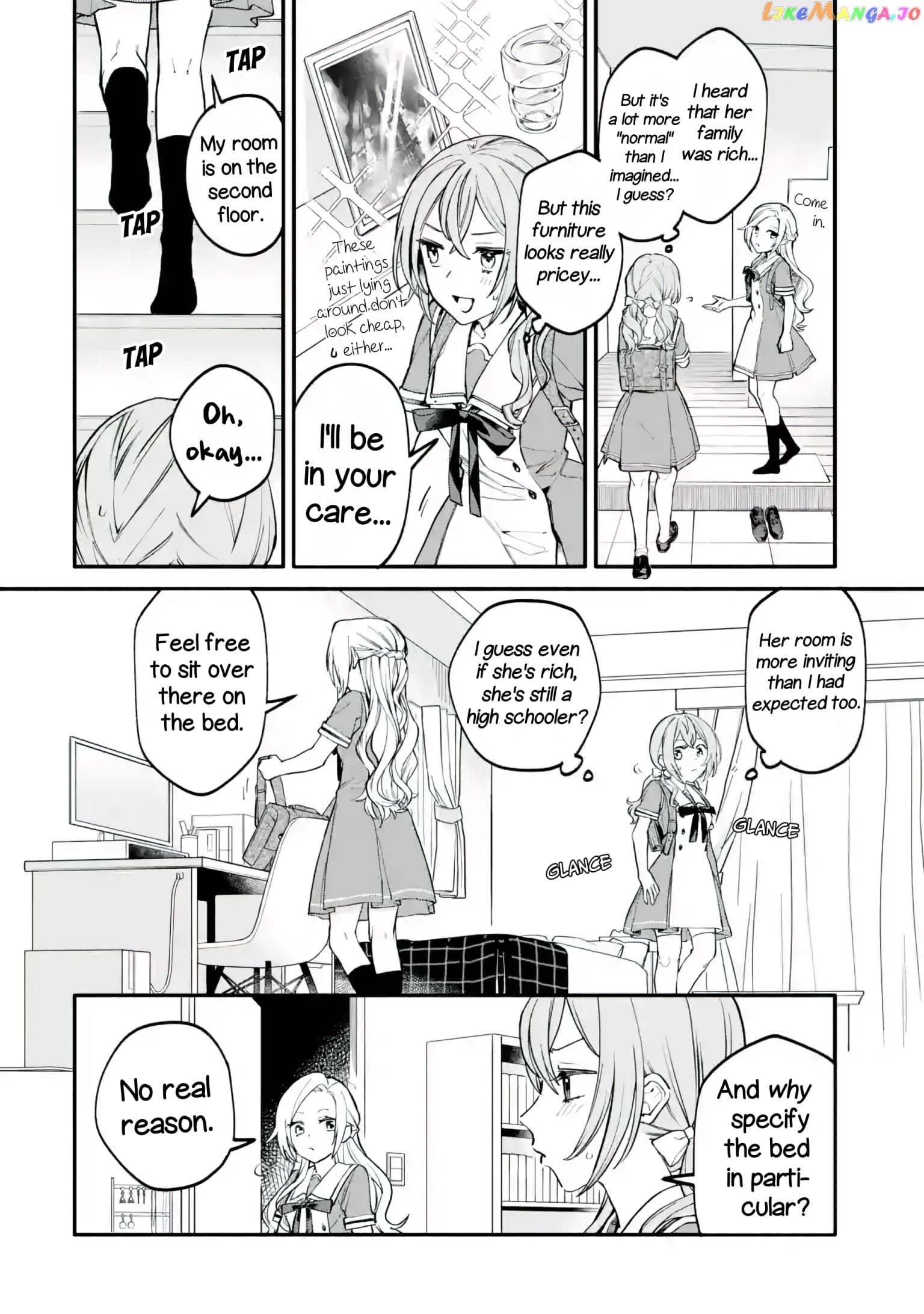 A Yuri Story About A Girl Who Insists “it’s Impossible For Two Girls To Get Together” Completely Falling Within 100 Days chapter 2 - page 2