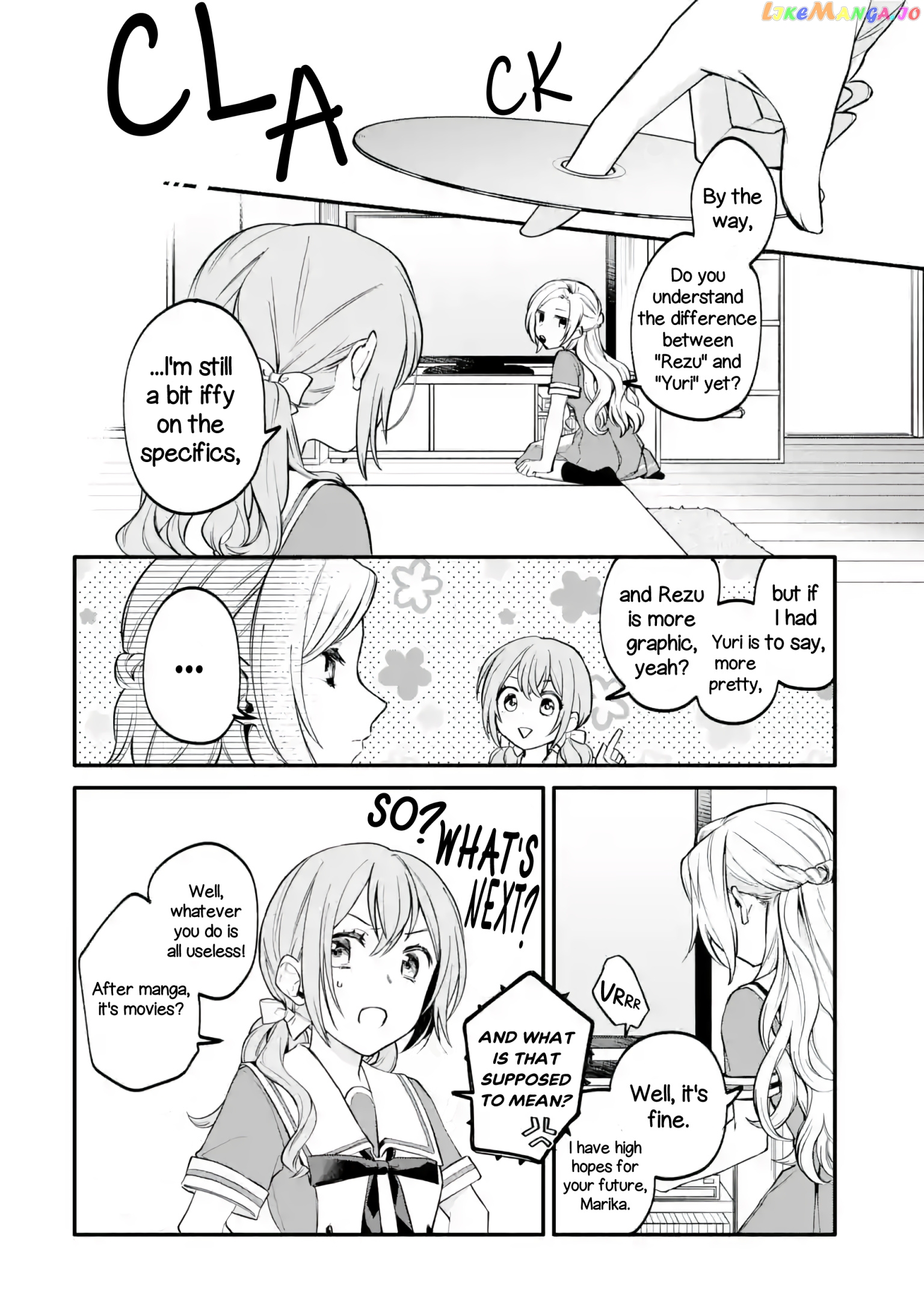 A Yuri Story About A Girl Who Insists “it’s Impossible For Two Girls To Get Together” Completely Falling Within 100 Days chapter 2 - page 22