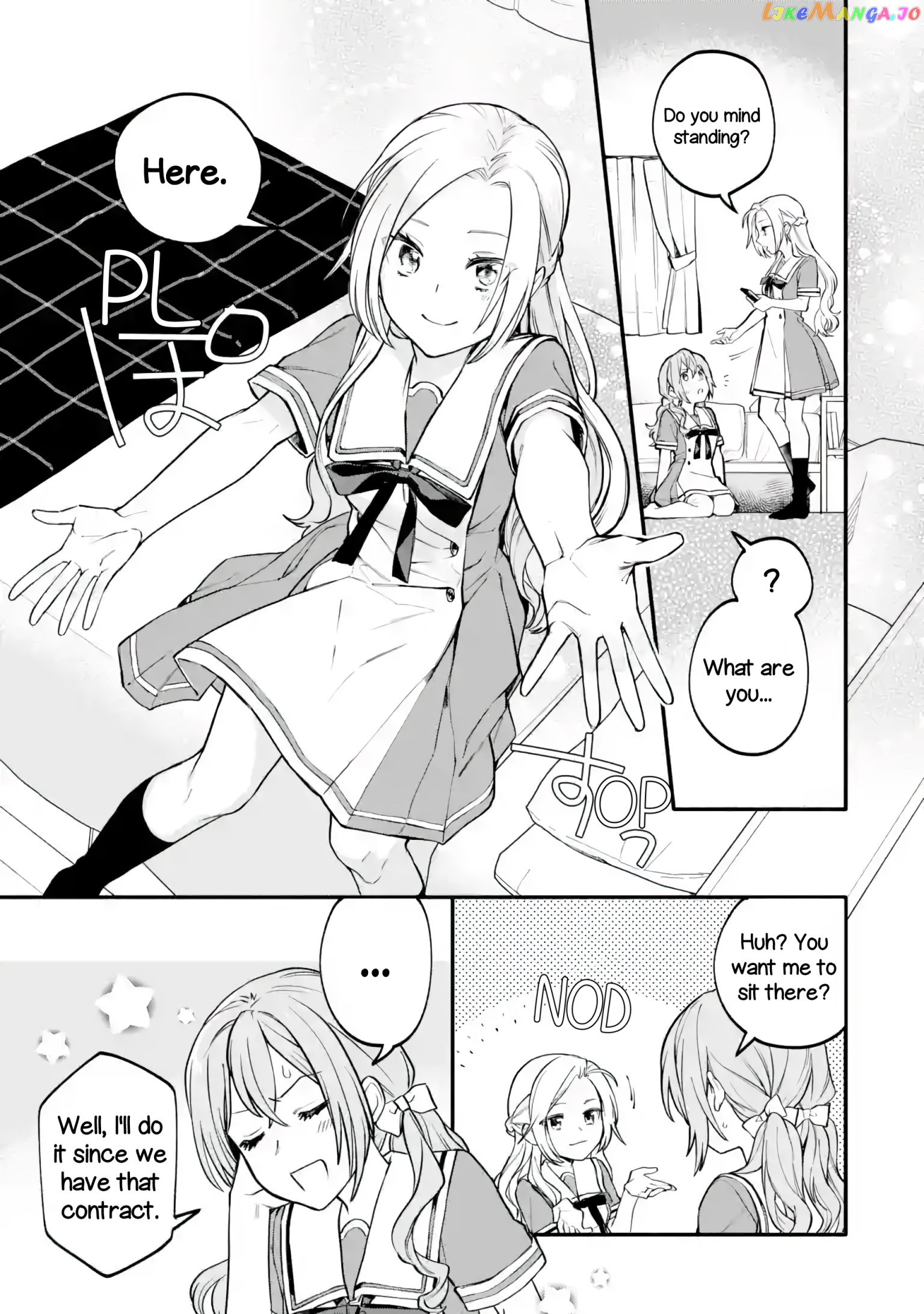 A Yuri Story About A Girl Who Insists “it’s Impossible For Two Girls To Get Together” Completely Falling Within 100 Days chapter 2 - page 23