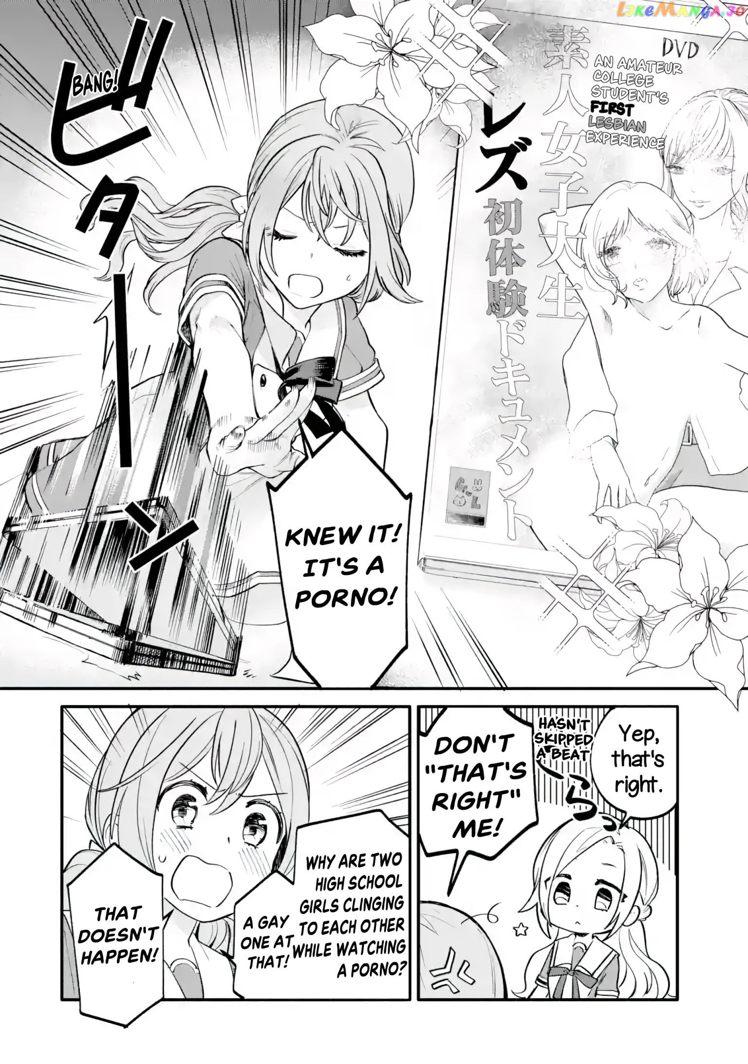 A Yuri Story About A Girl Who Insists “it’s Impossible For Two Girls To Get Together” Completely Falling Within 100 Days chapter 2 - page 32
